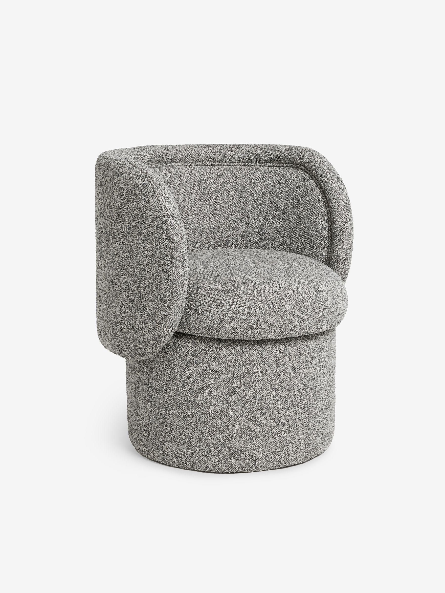 Eva Accent in Grey Marl Pax Boucle - Image 5 of 5