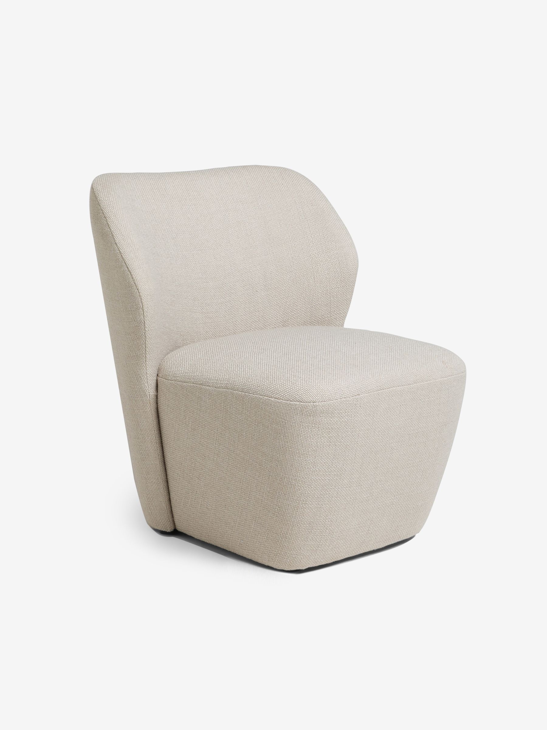 Topeka Accent Chair in Natural Oat Textured Weave - Image 5 of 6
