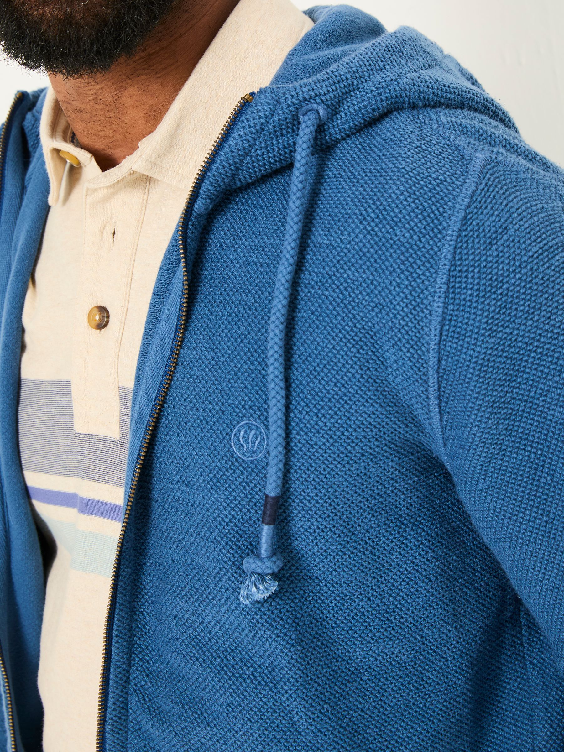 Woolacombe Denim Woolacombe Zip Through - Image 3 of 4