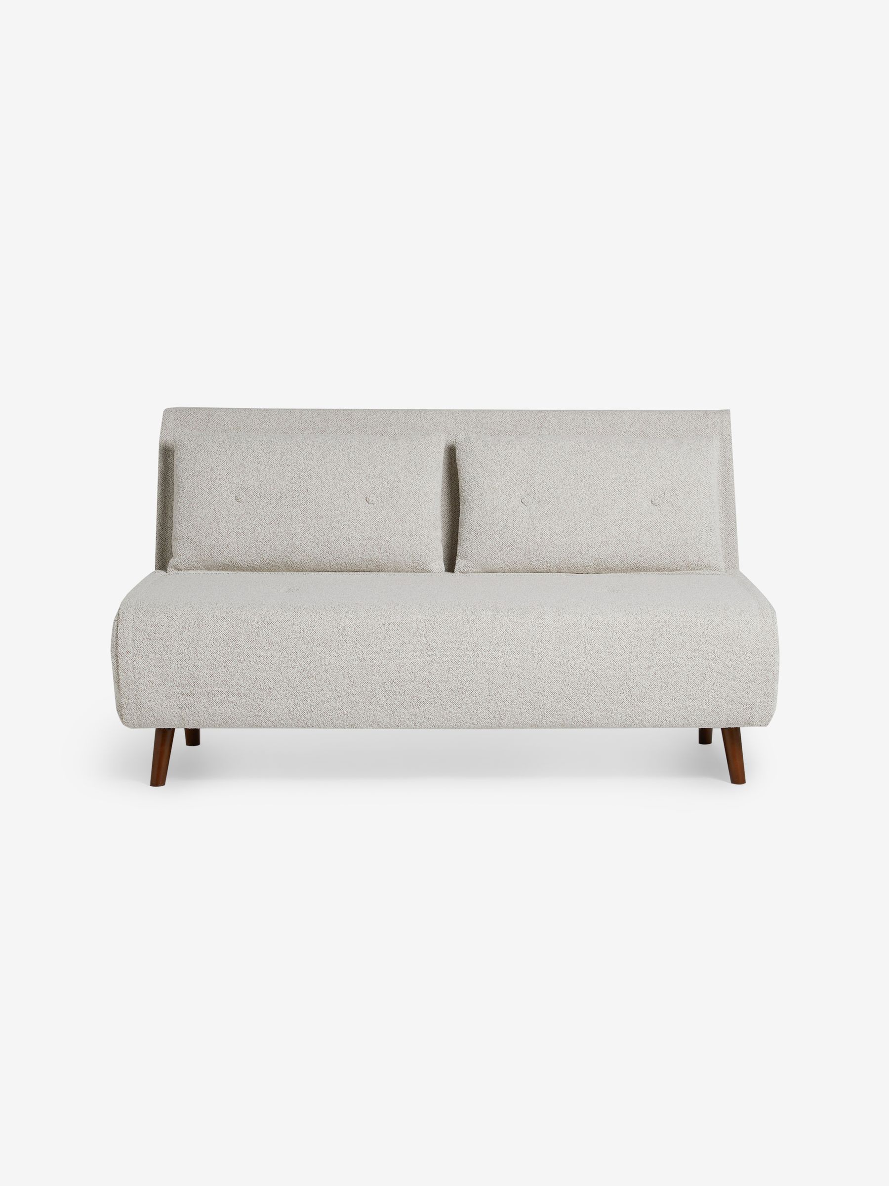 Large Haru 2 Seater Sofa Bed in Off White Pax Boucle - Image 6 of 7