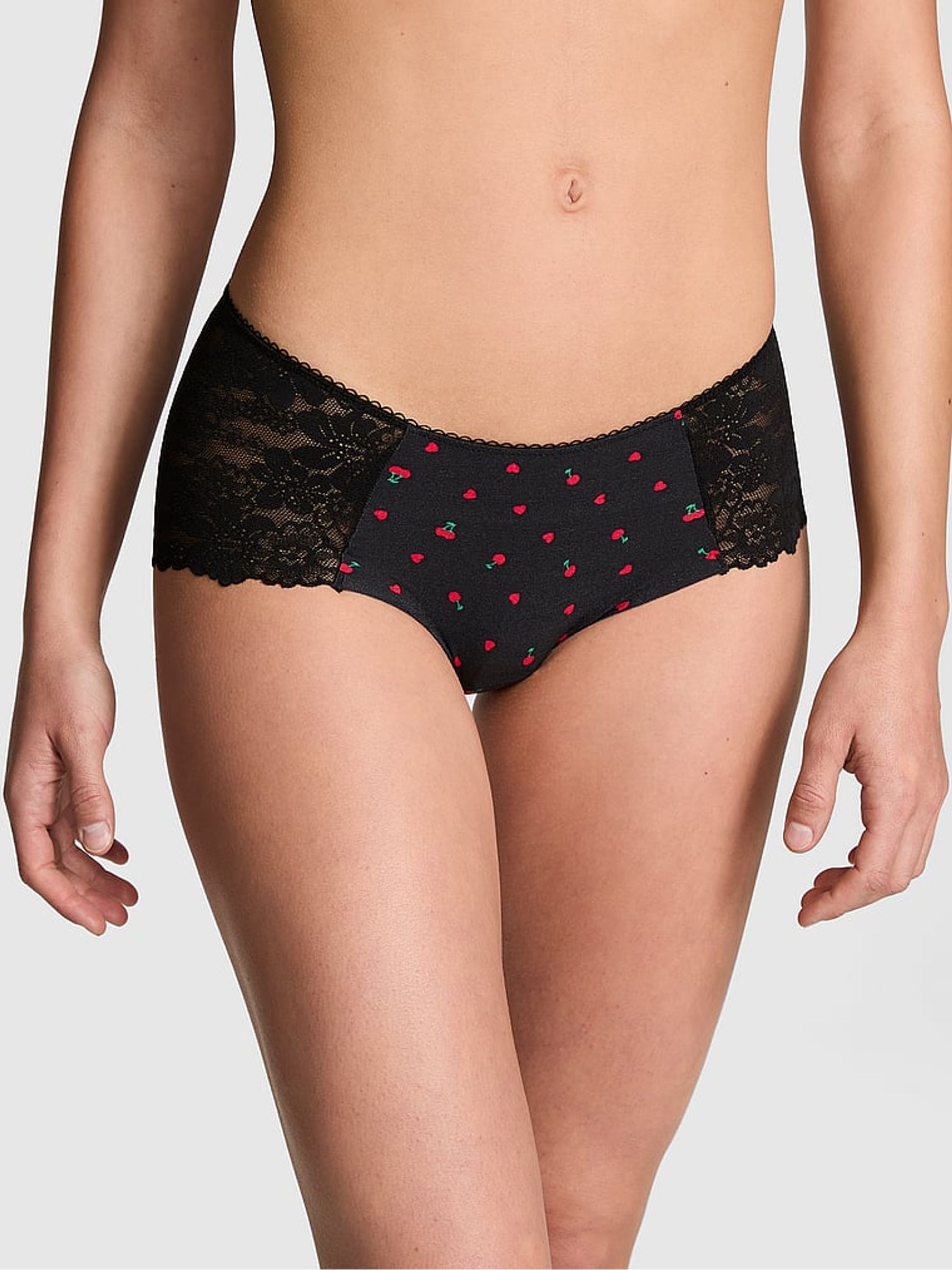 Black Cherry Hipster Knickers - Image 1 of 3