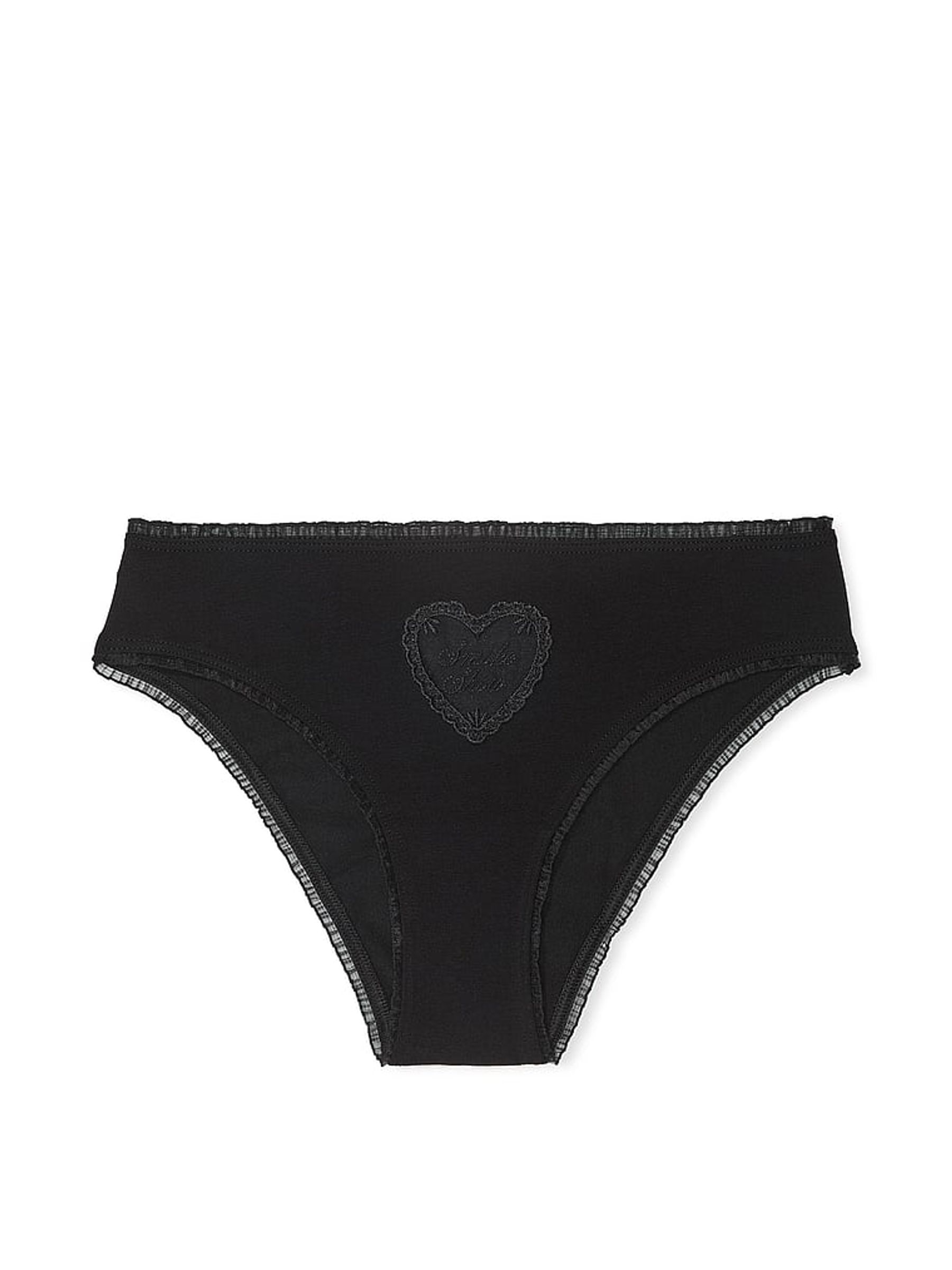 Black Cheeky Cotton Knickers - Image 3 of 3