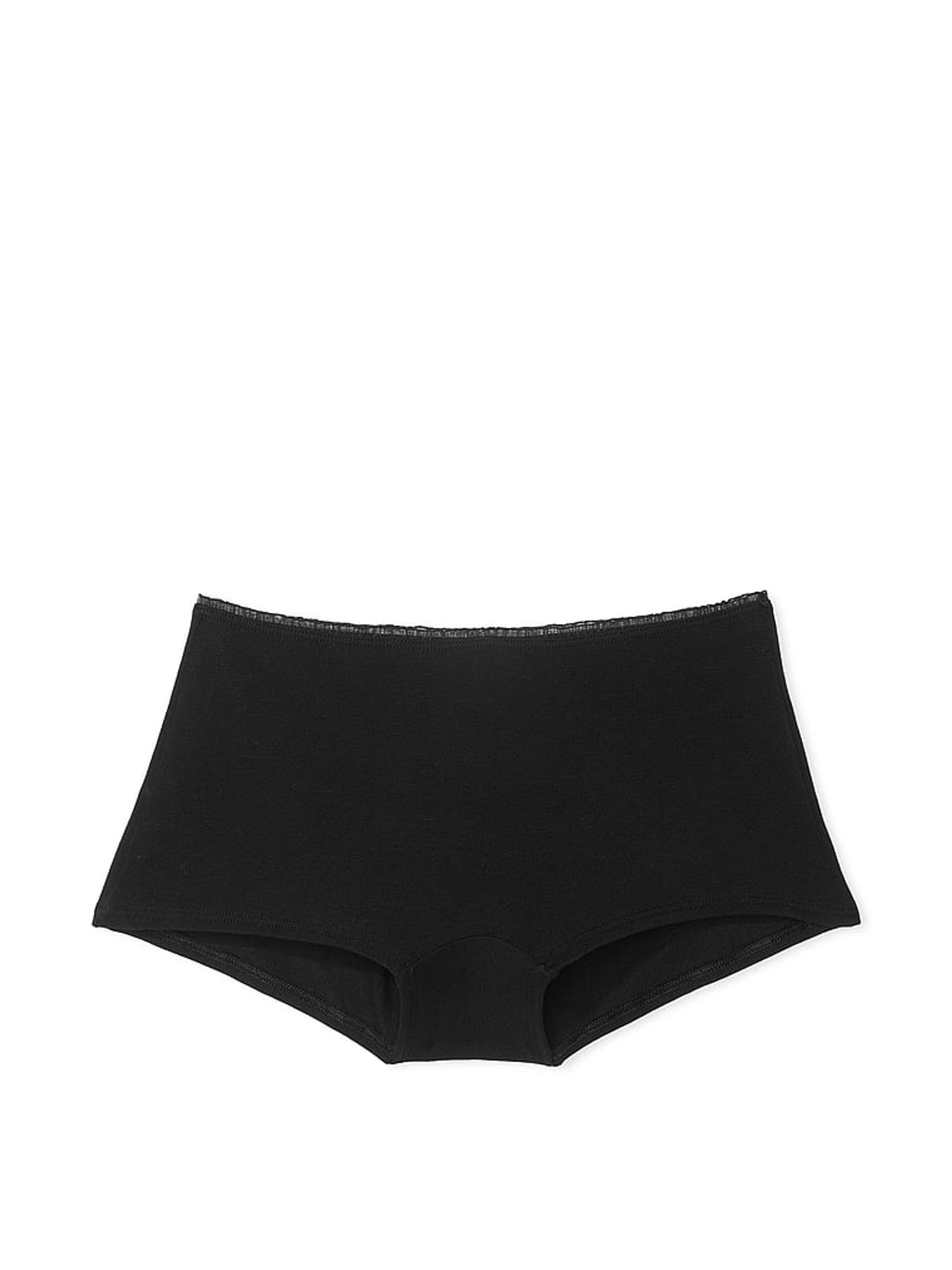 Black Short Cotton Knickers - Image 3 of 3