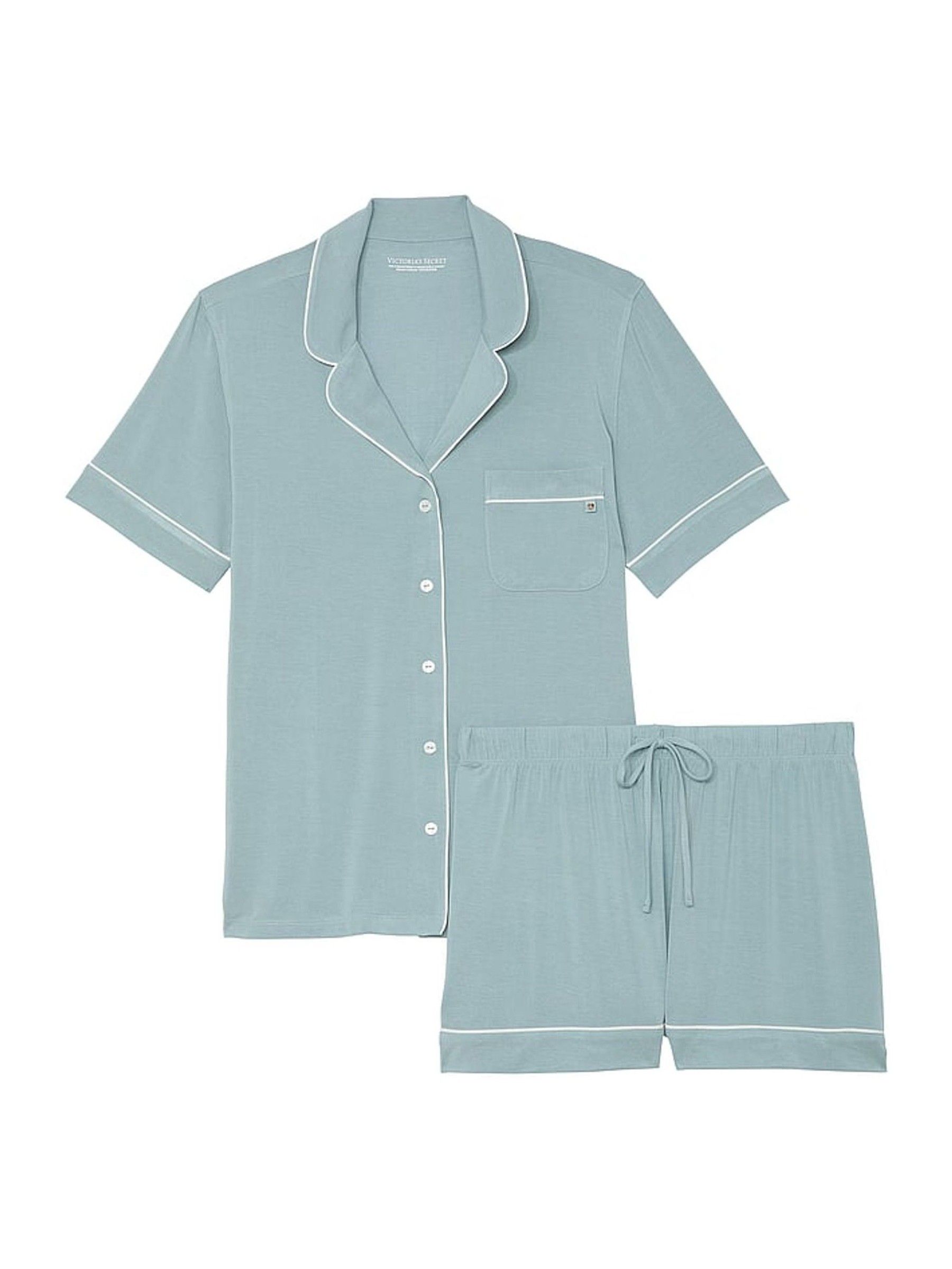 Jupiter Blue Modal Short Pyjama Set - Image 3 of 3