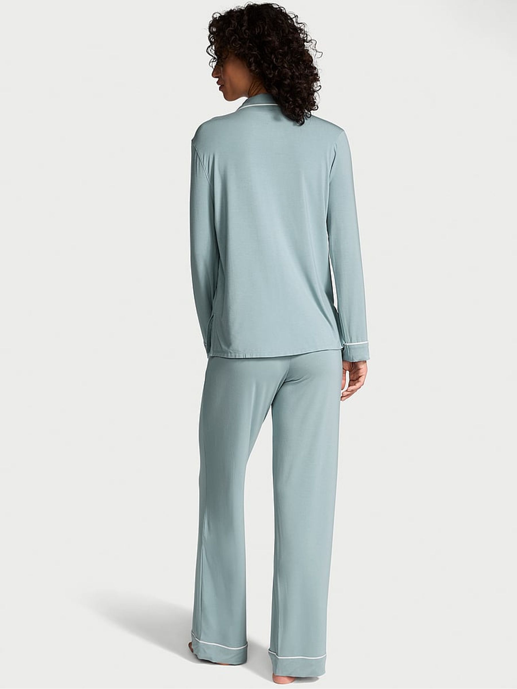 Jupiter Blue Modal Long Pyjama Set - Image 2 of 3