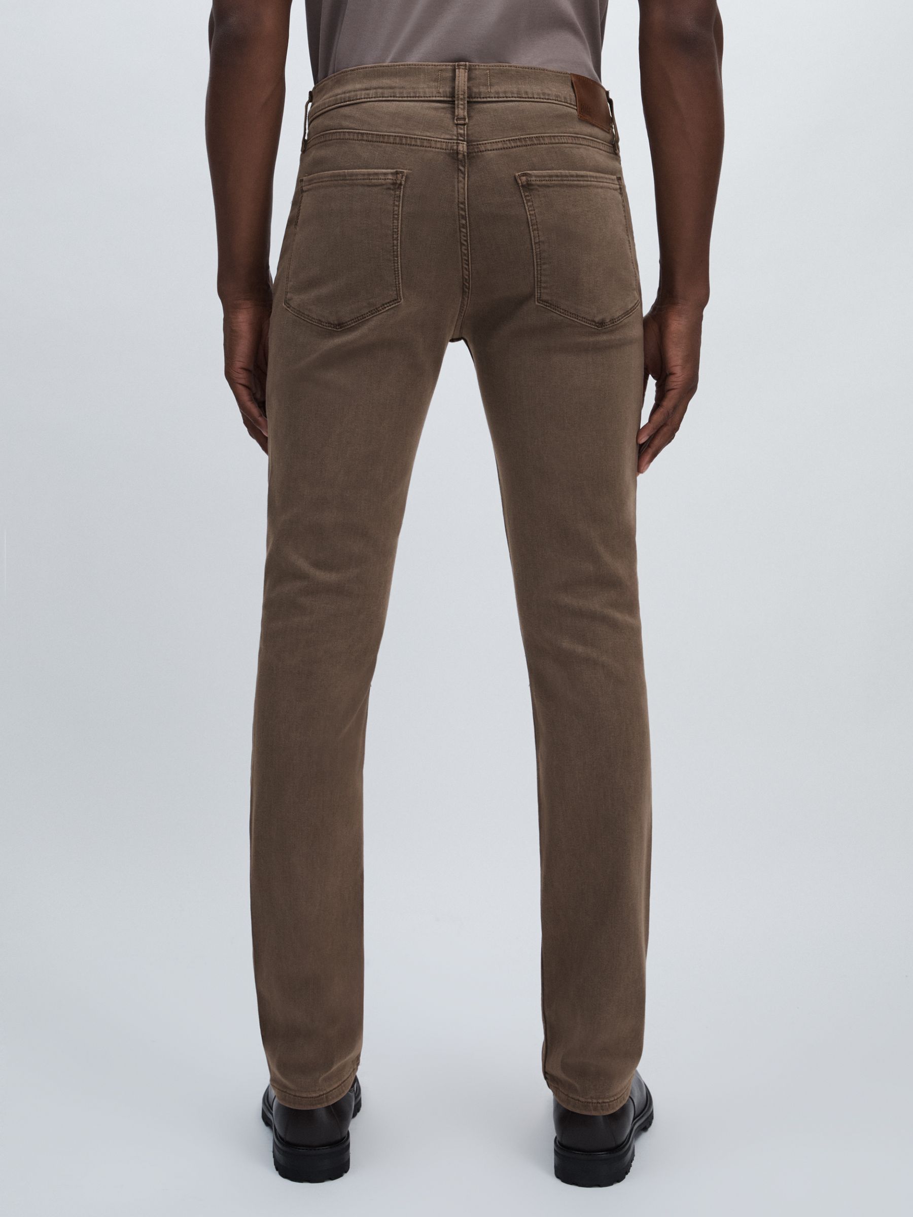 Paige Slim Straight Leg Jeans in Vintage Falcon - Image 5 of 6
