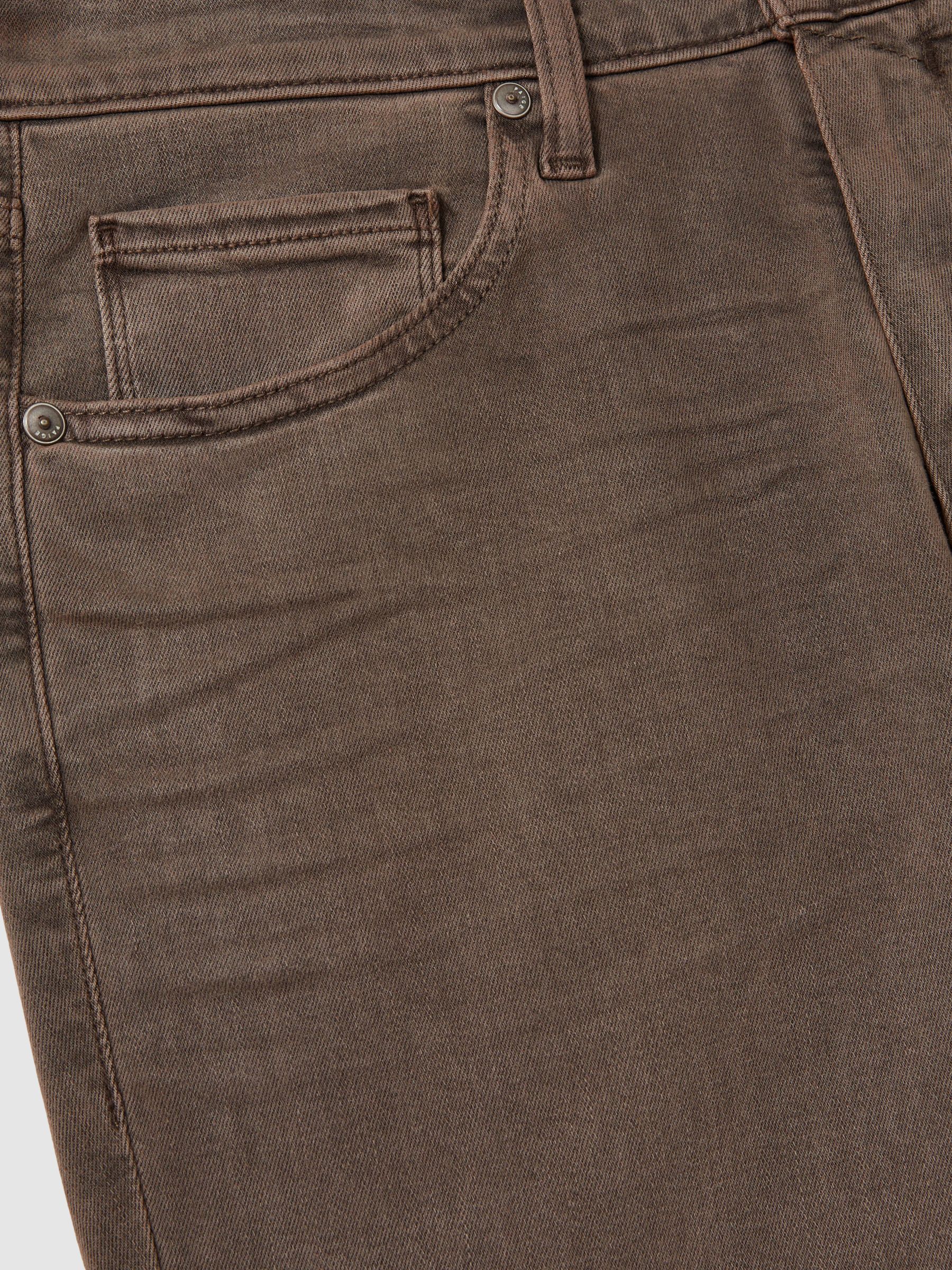 Paige Slim Straight Leg Jeans in Vintage Falcon - Image 6 of 6
