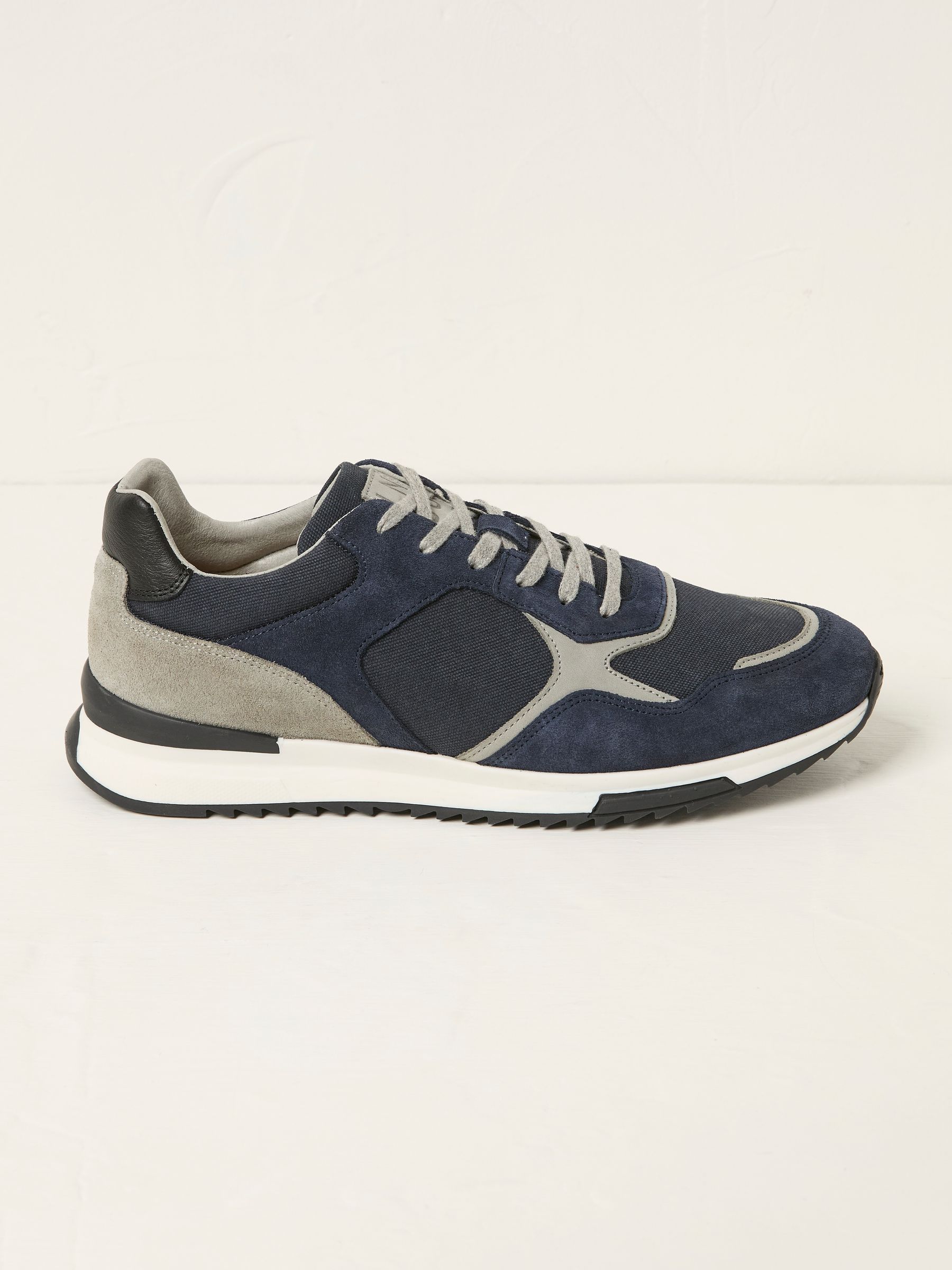 Hudson Navy Runner Trainer - Image 1 of 3