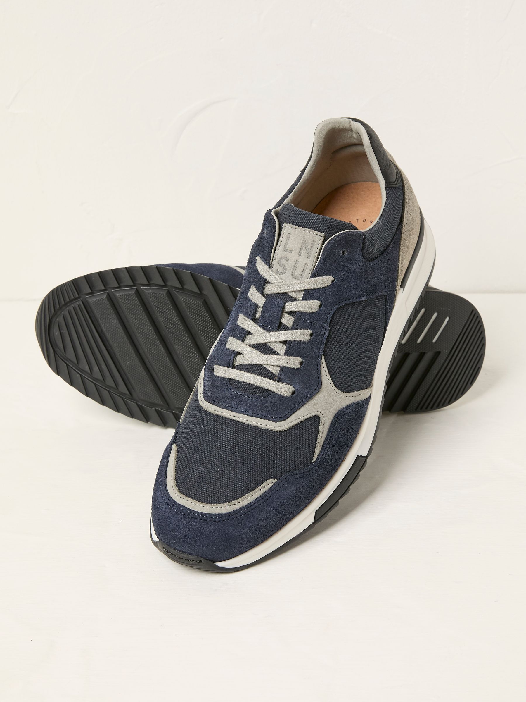 Hudson Navy Runner Trainer - Image 3 of 3