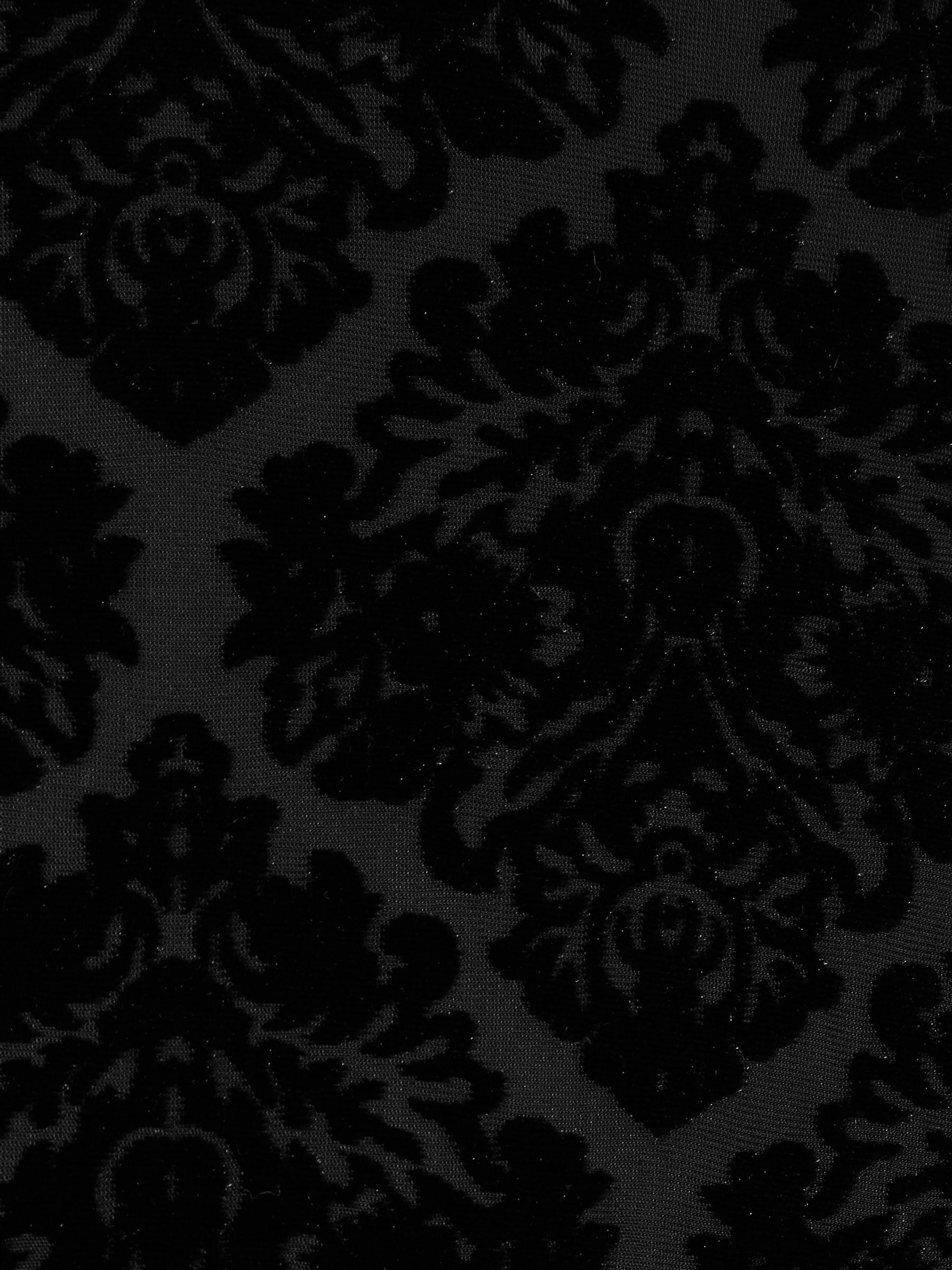 Paige Devoré Midi Dress in Black - Image 5 of 5