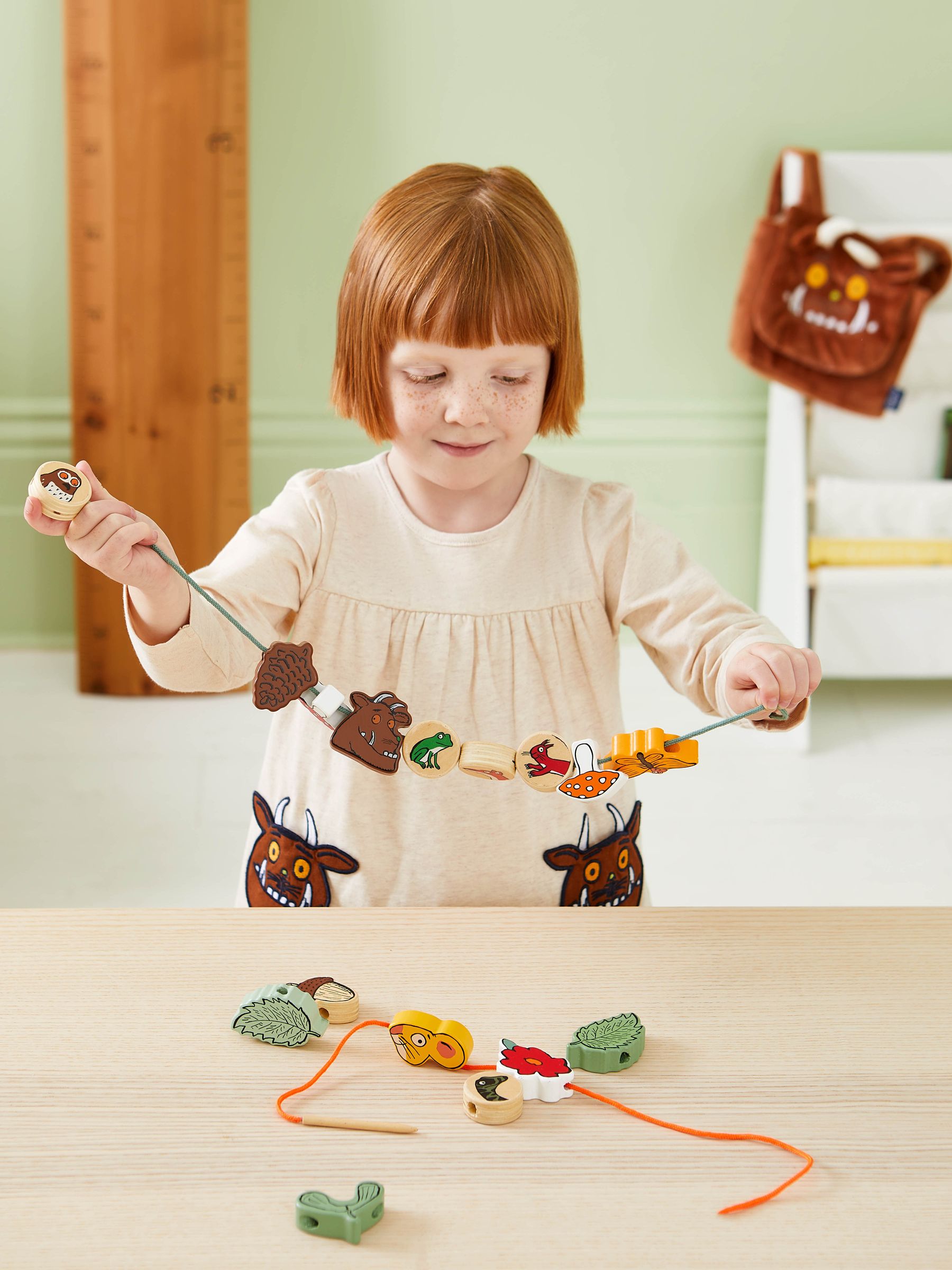 Natural The Gruffalo Threading Beads - Image 4 of 4