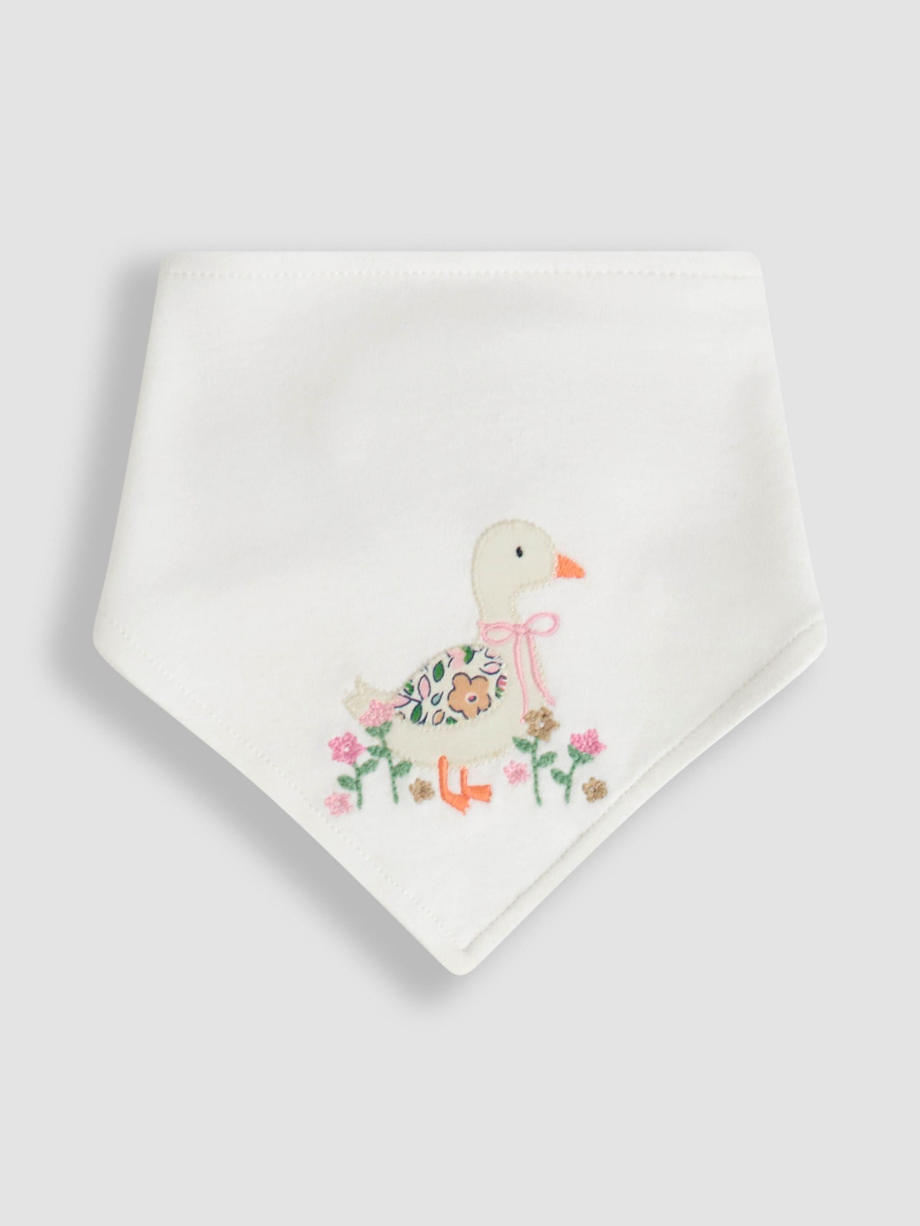 Pink 3-Pack Dribble Bibs - Image 2 of 8