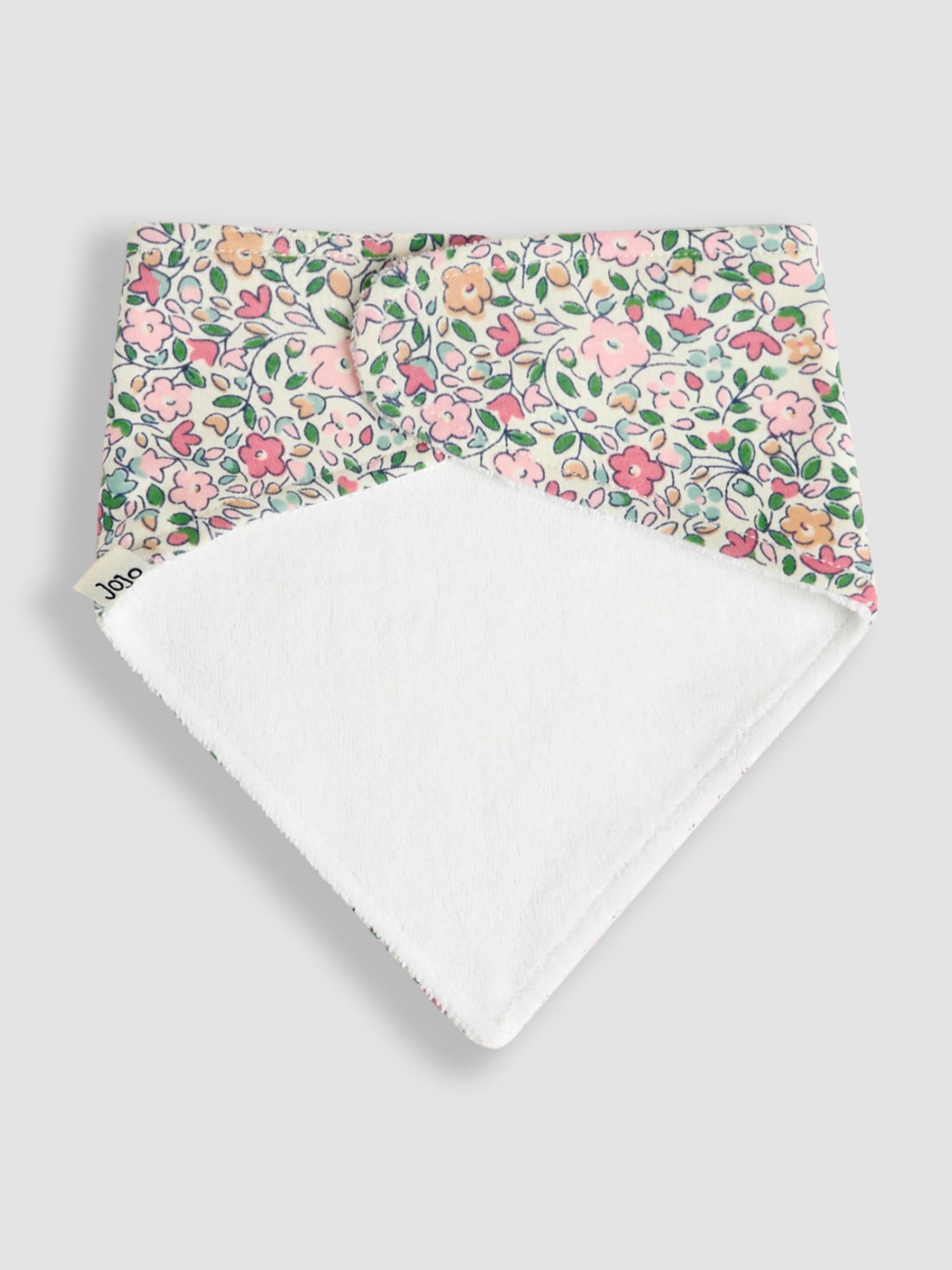 Pink 3-Pack Dribble Bibs - Image 6 of 8
