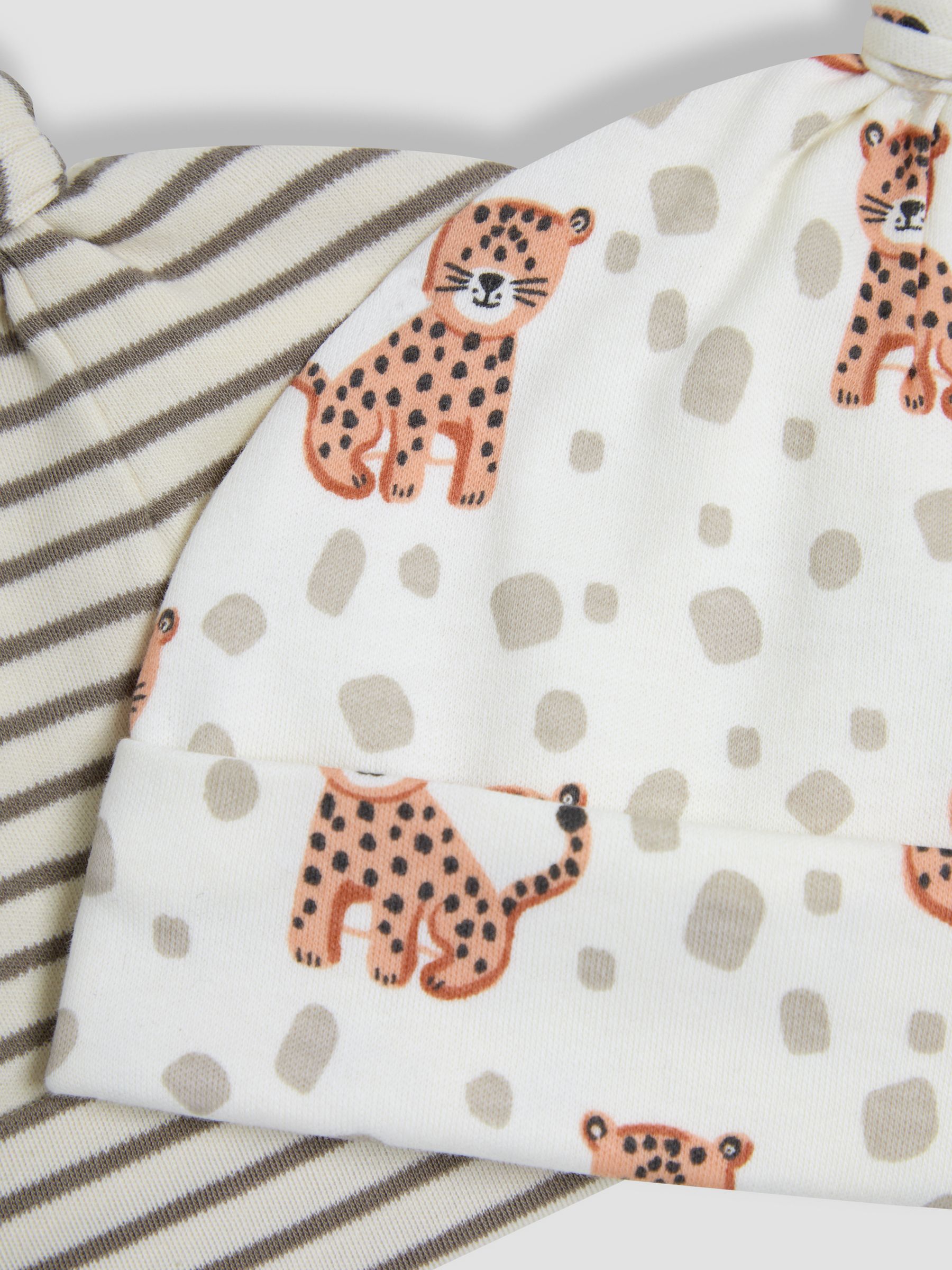 Natural 2-Pack Baby Hats - Image 4 of 4