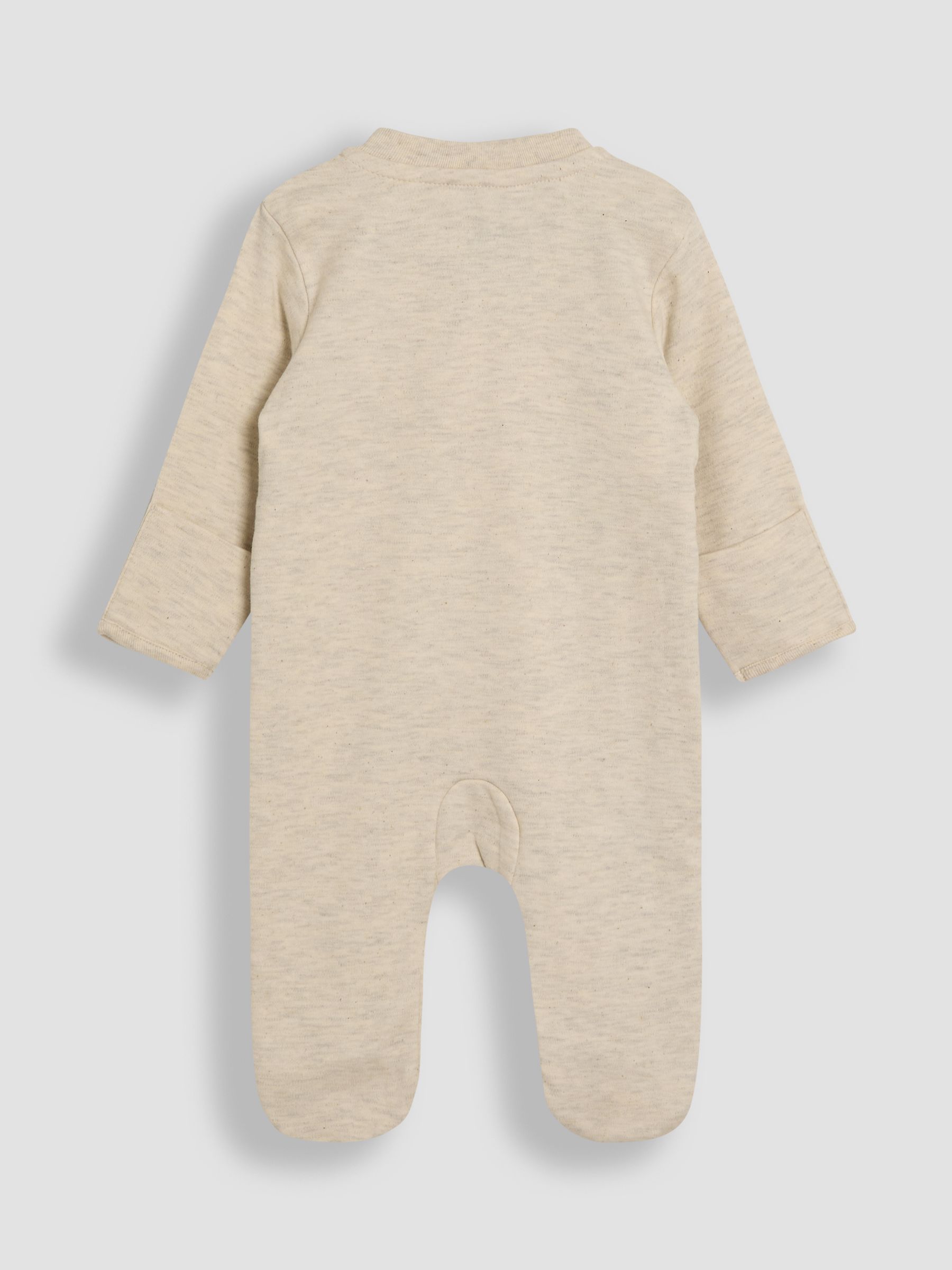 Natural 100% Cotton Sleepsuit - Image 5 of 6