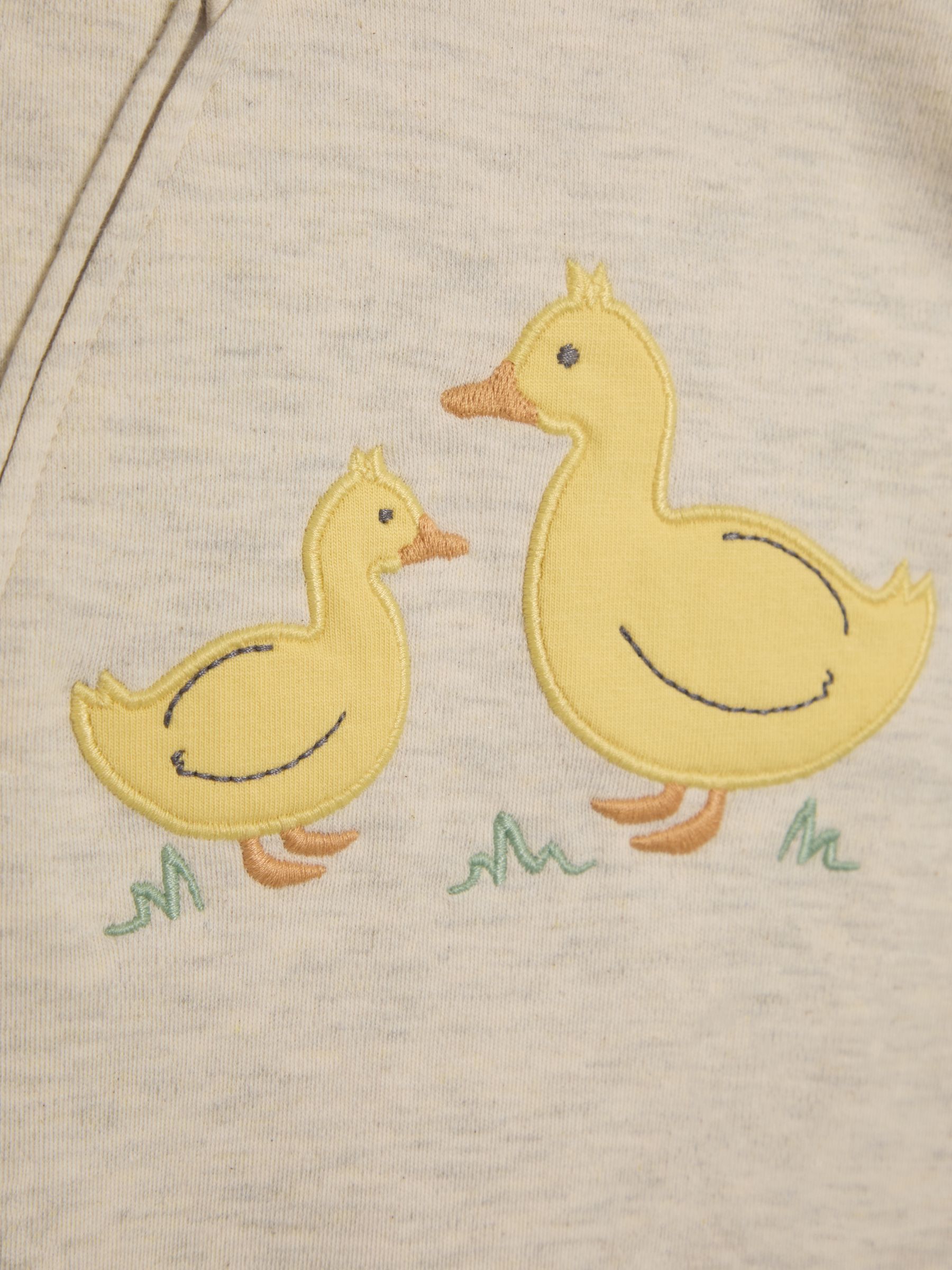 Natural 100% Cotton Sleepsuit - Image 6 of 6
