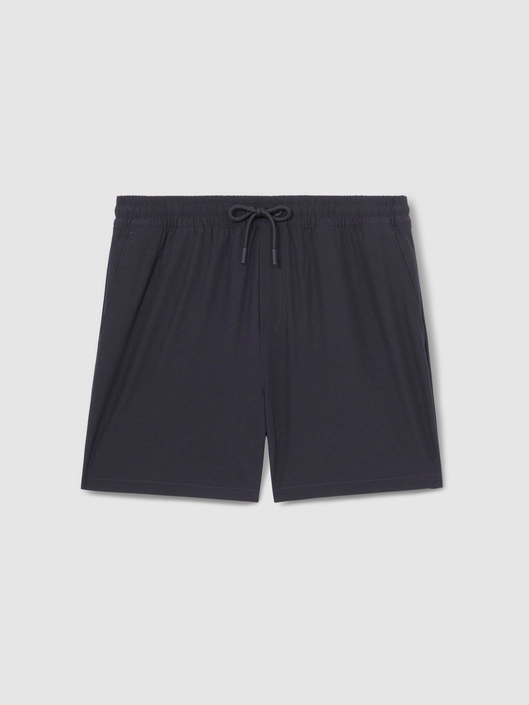 Drawstring Swim Shorts in Navy - Image 2 of 5