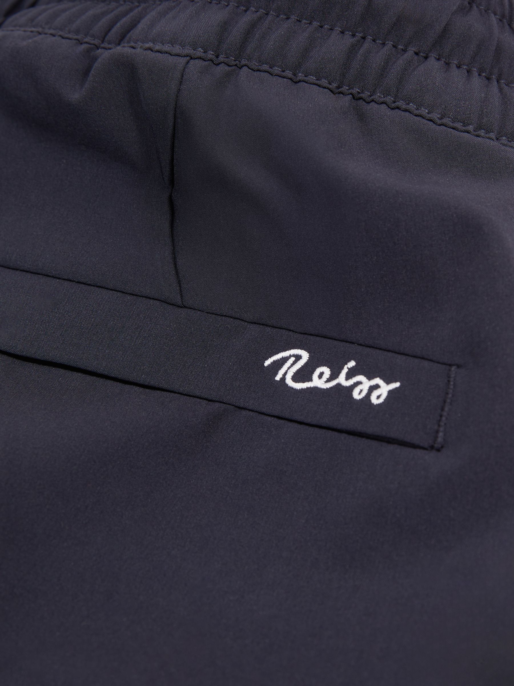 Drawstring Swim Shorts in Navy - image 3
