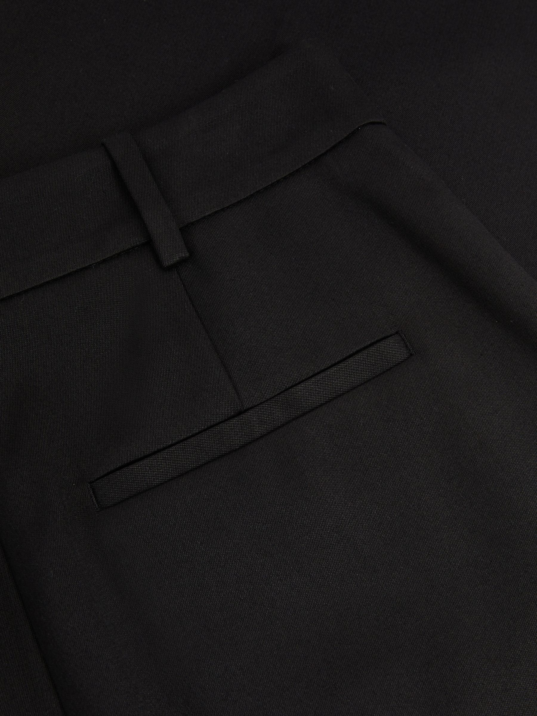 Petite Wide-Leg Tailored Trousers in Black - Image 7 of 8