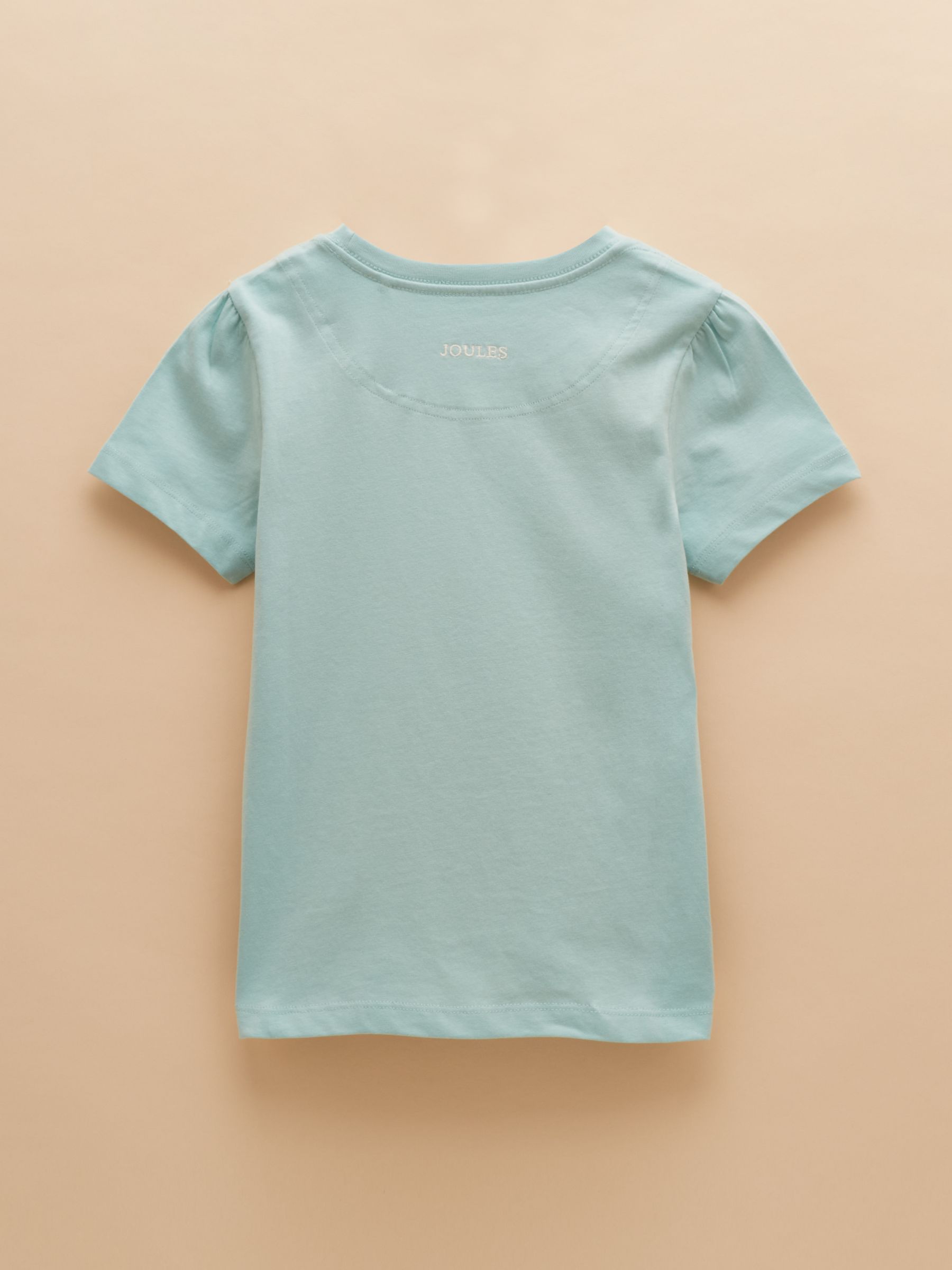 Let's Go Turquoise Blue Short Sleeve T-Shirt - Image 2 of 4