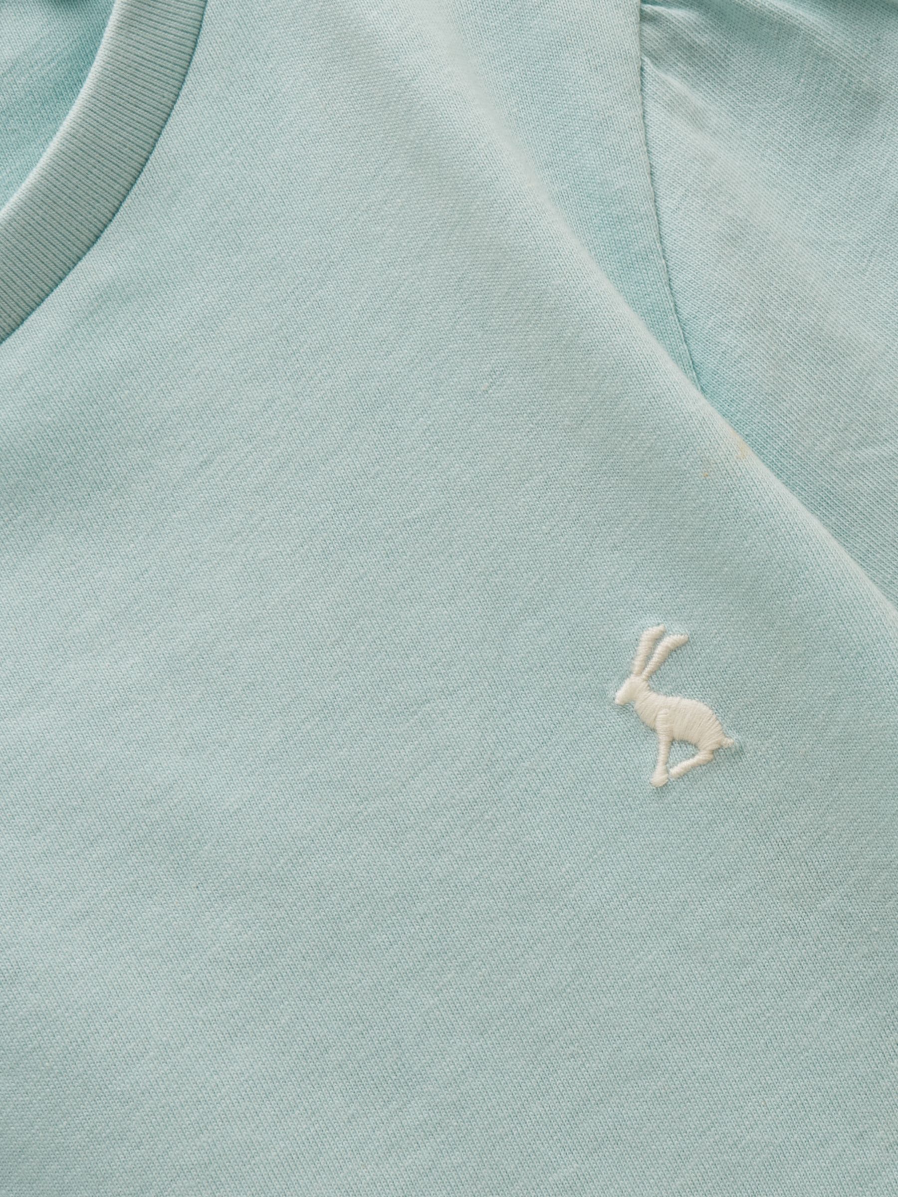 Let's Go Turquoise Blue Short Sleeve T-Shirt - Image 4 of 4