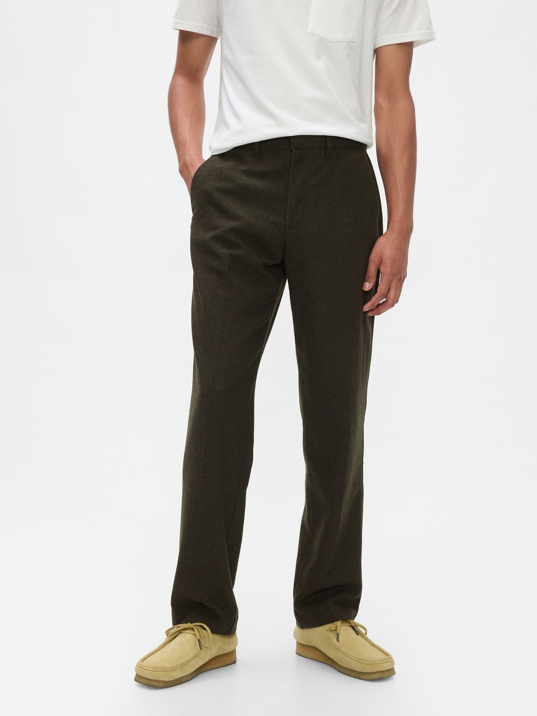Green 365 Straight Fit Trousers - Image 2 of 4