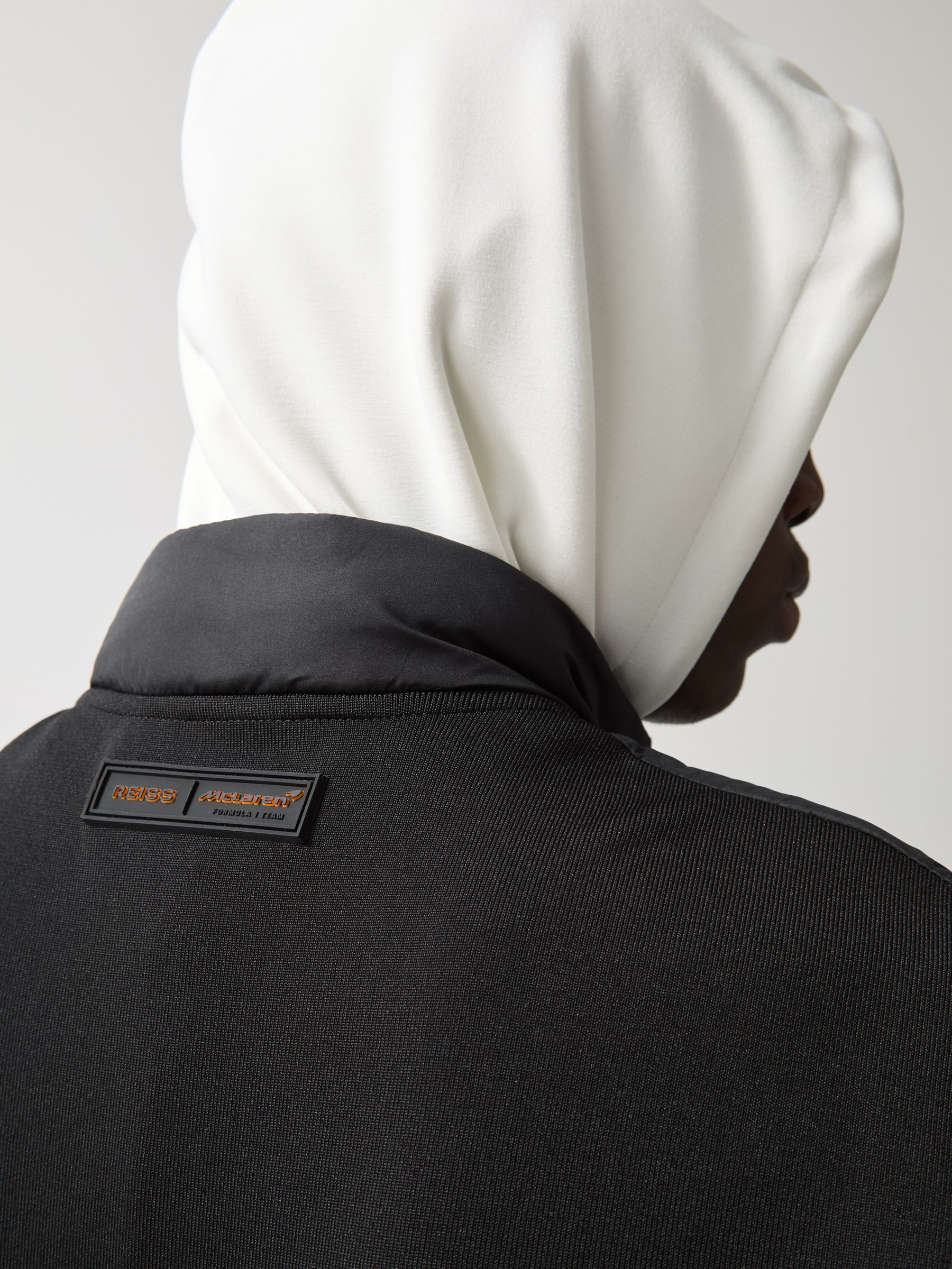 McLaren F1 Team Quilted Logo Gilet in Black - Image 5 of 8