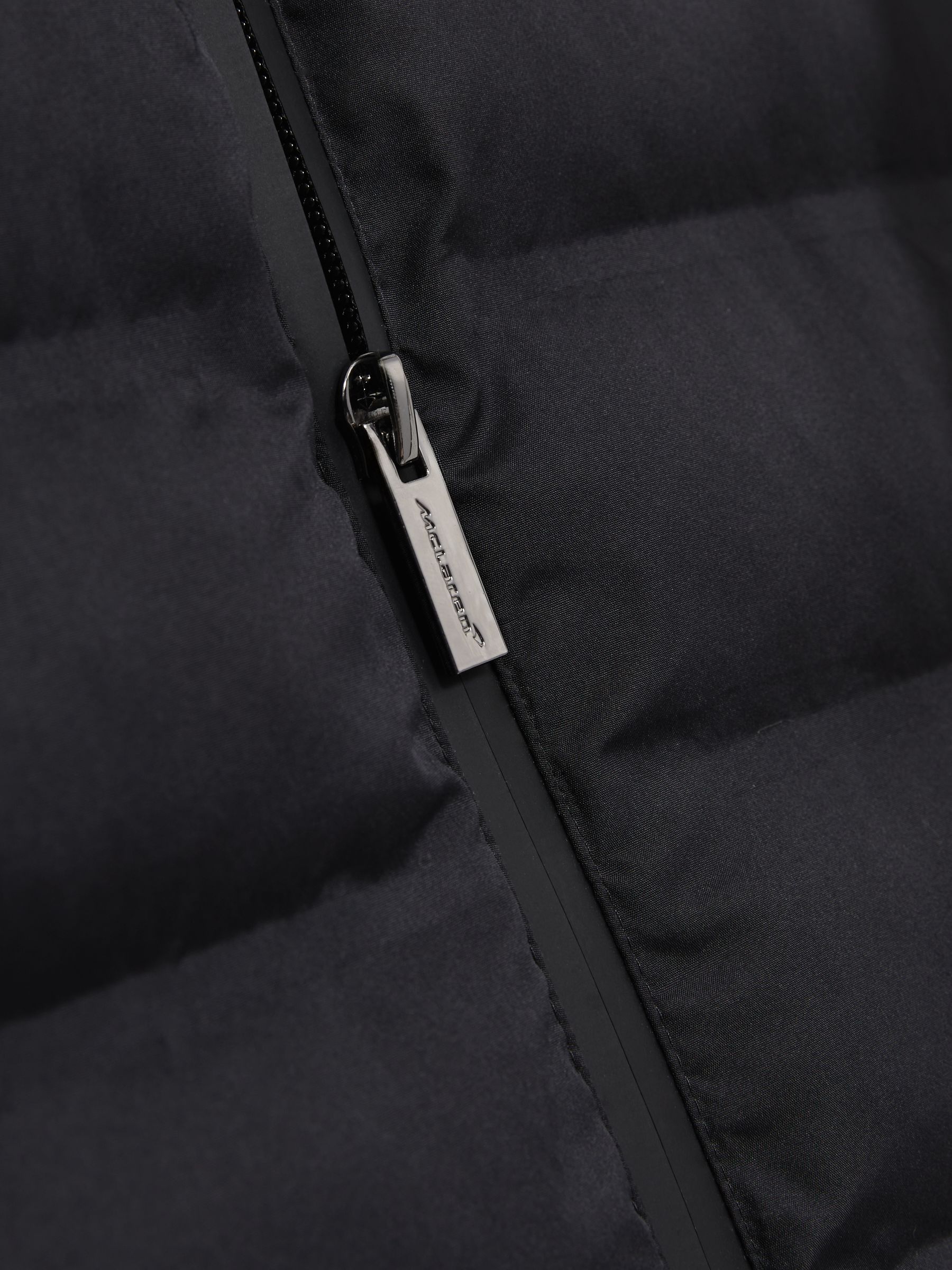 McLaren F1 Team Quilted Logo Gilet in Black - Image 8 of 8