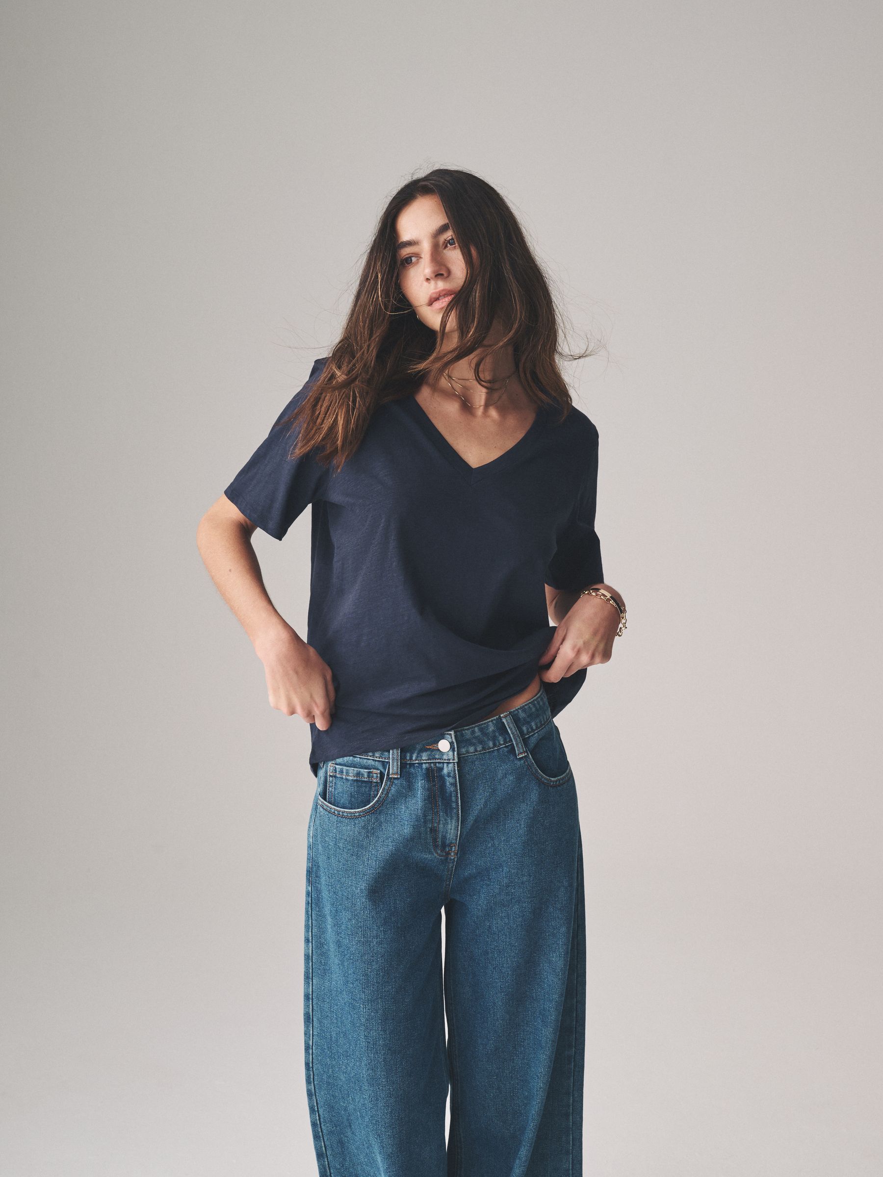 3 Pack V-Neck T-Shirts - Image 1 of 6