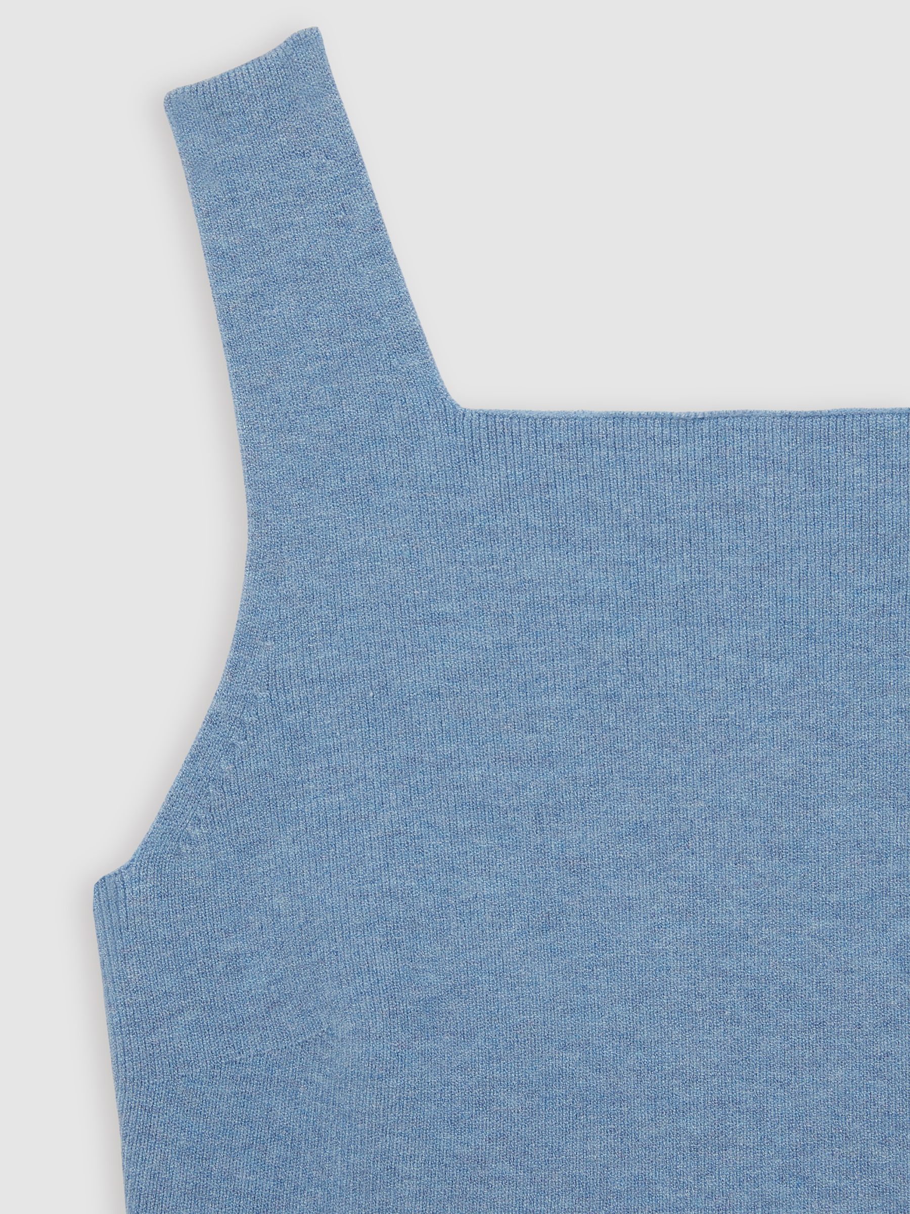 4-9 yrs Compact Knit Top And Cardigan Set in Blue - Image 6 of 6