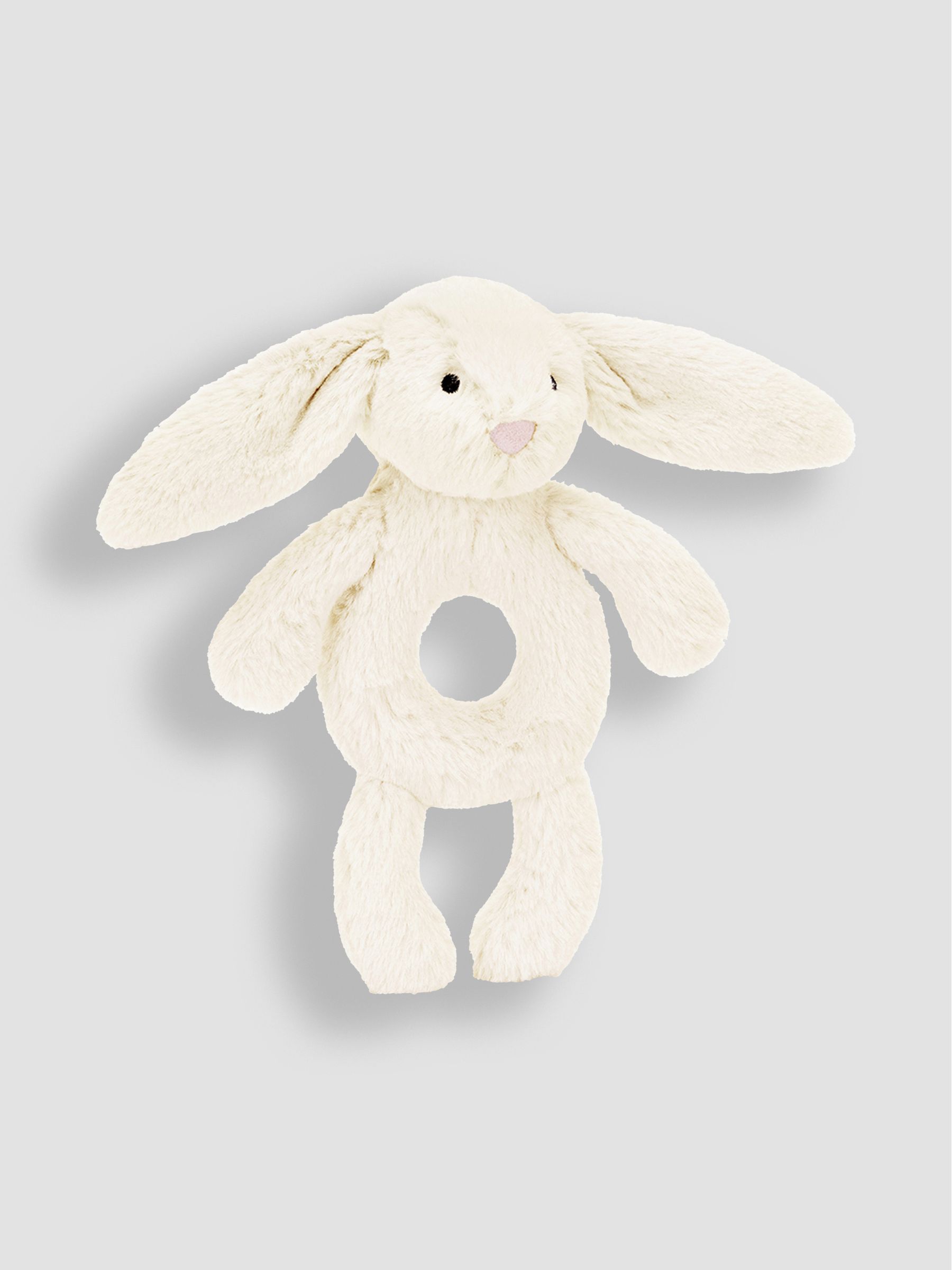 Jellycat Bashful Cream Bunny Ring Rattle - Image 2 of 4