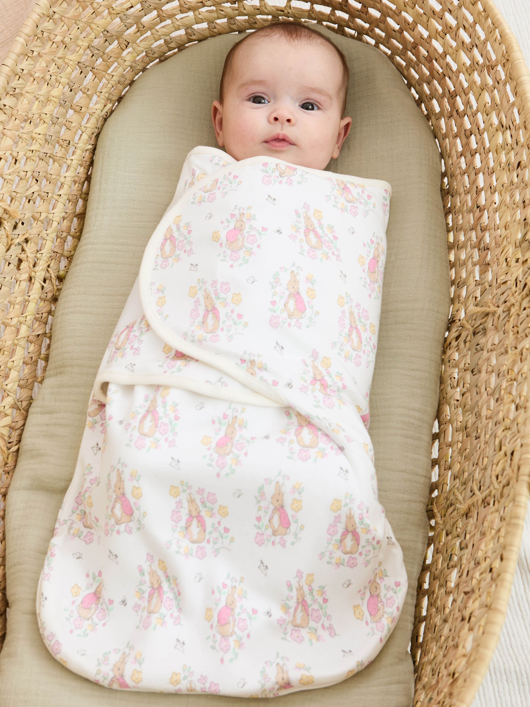 Pink Flopsy Swaddle with Zip - Image 4 of 4
