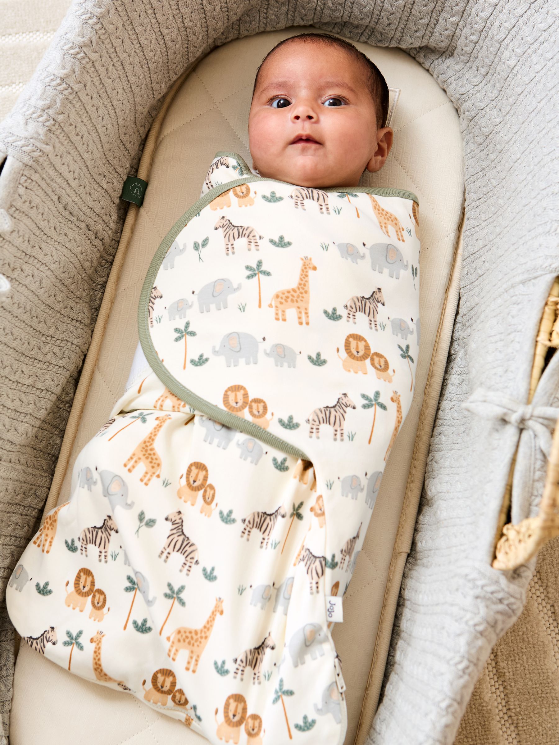 Safari Swaddle with Zip