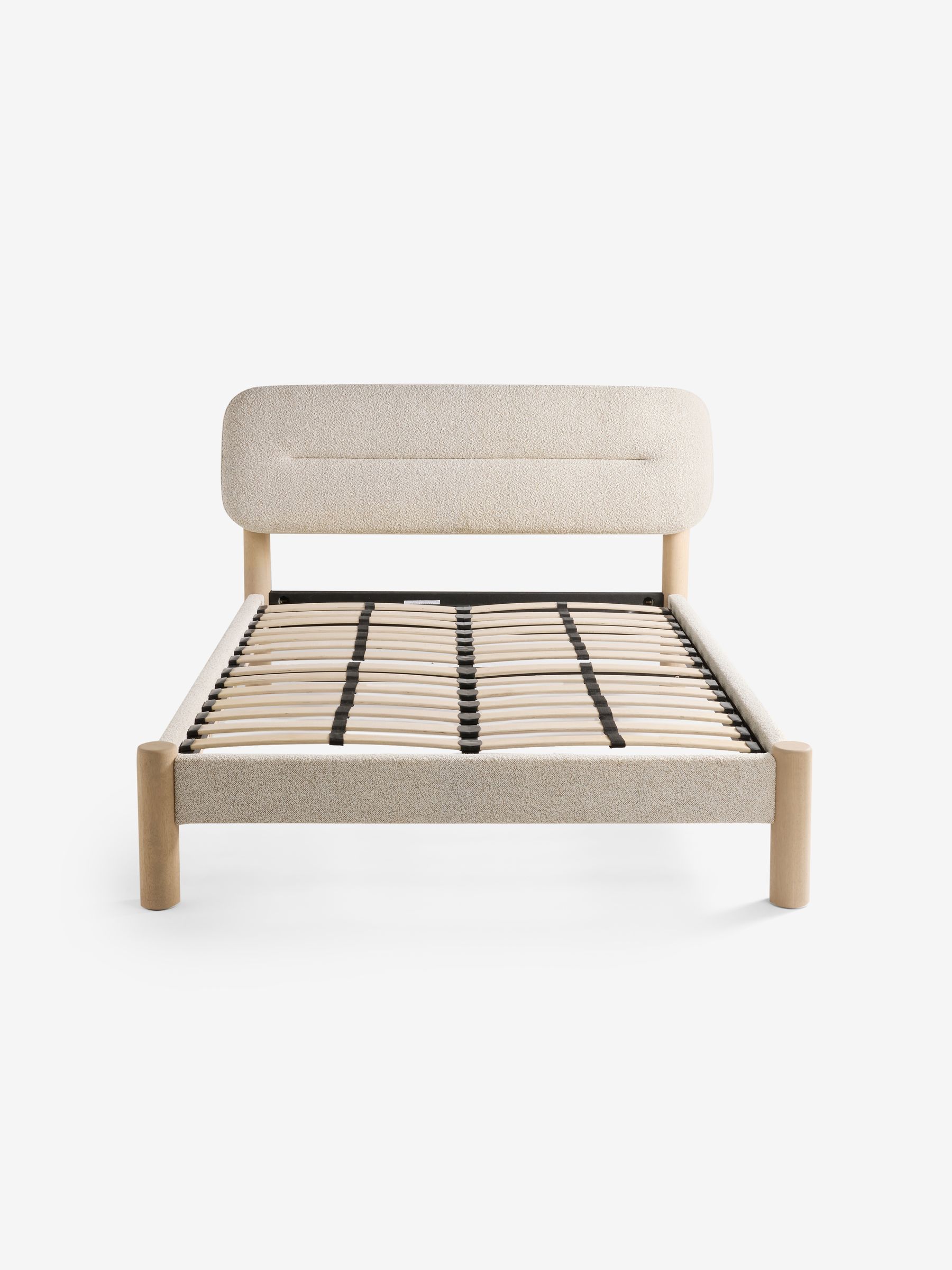 Maxton Bed in Soft Touch Boucle Natural - Image 5 of 5 Maxton Bed in Soft Touch Boucle Natural - Image 5 of 5