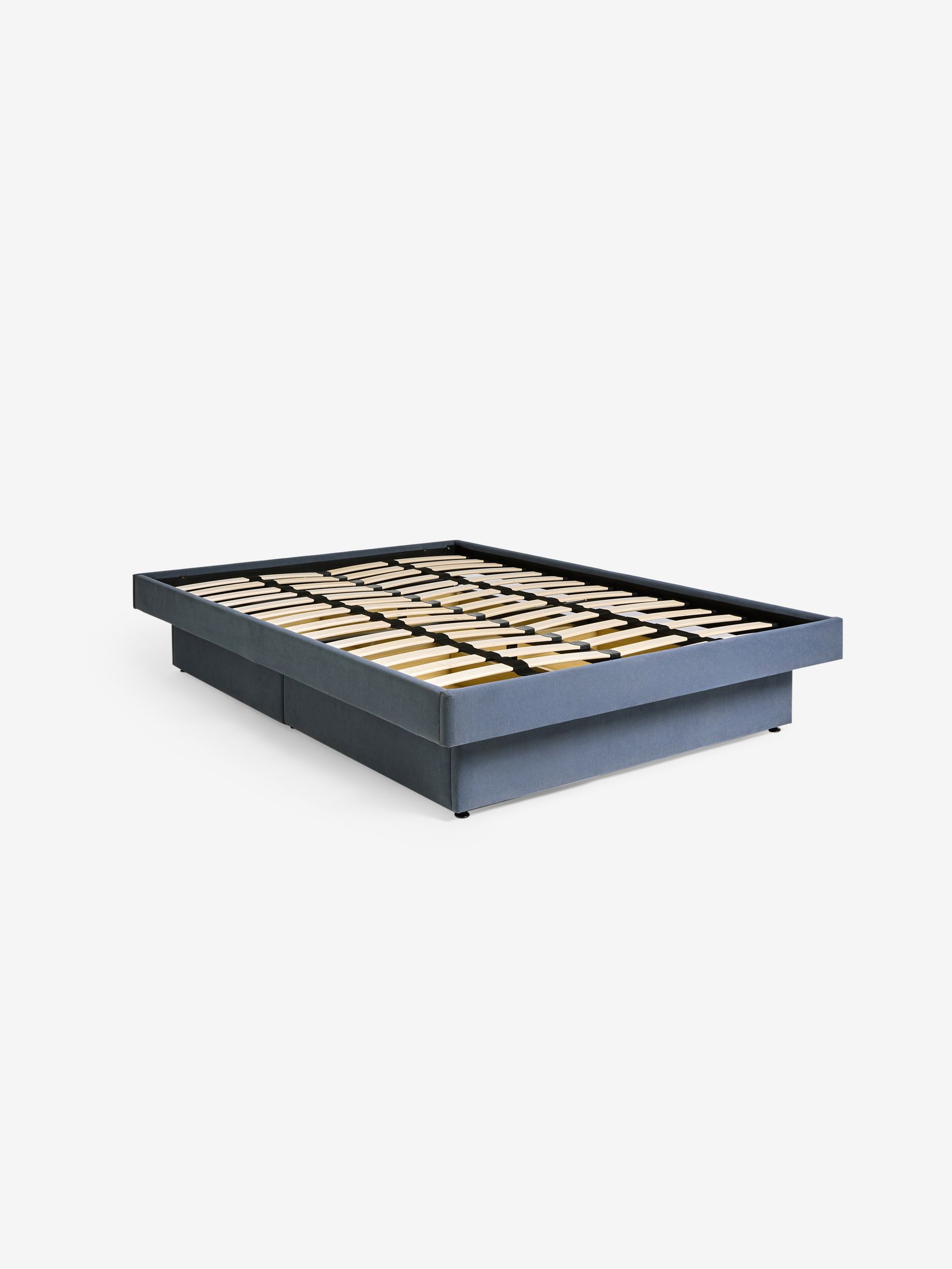 Robyn Platform Storage Bed in Navy - Image 4 of 5