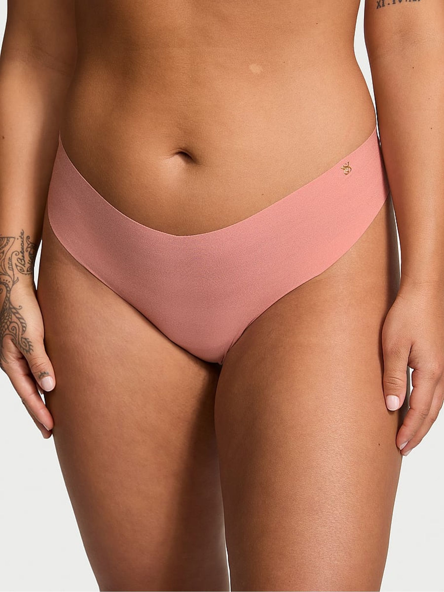 Dutchess Pink Thong Knickers - Image 1 of 3