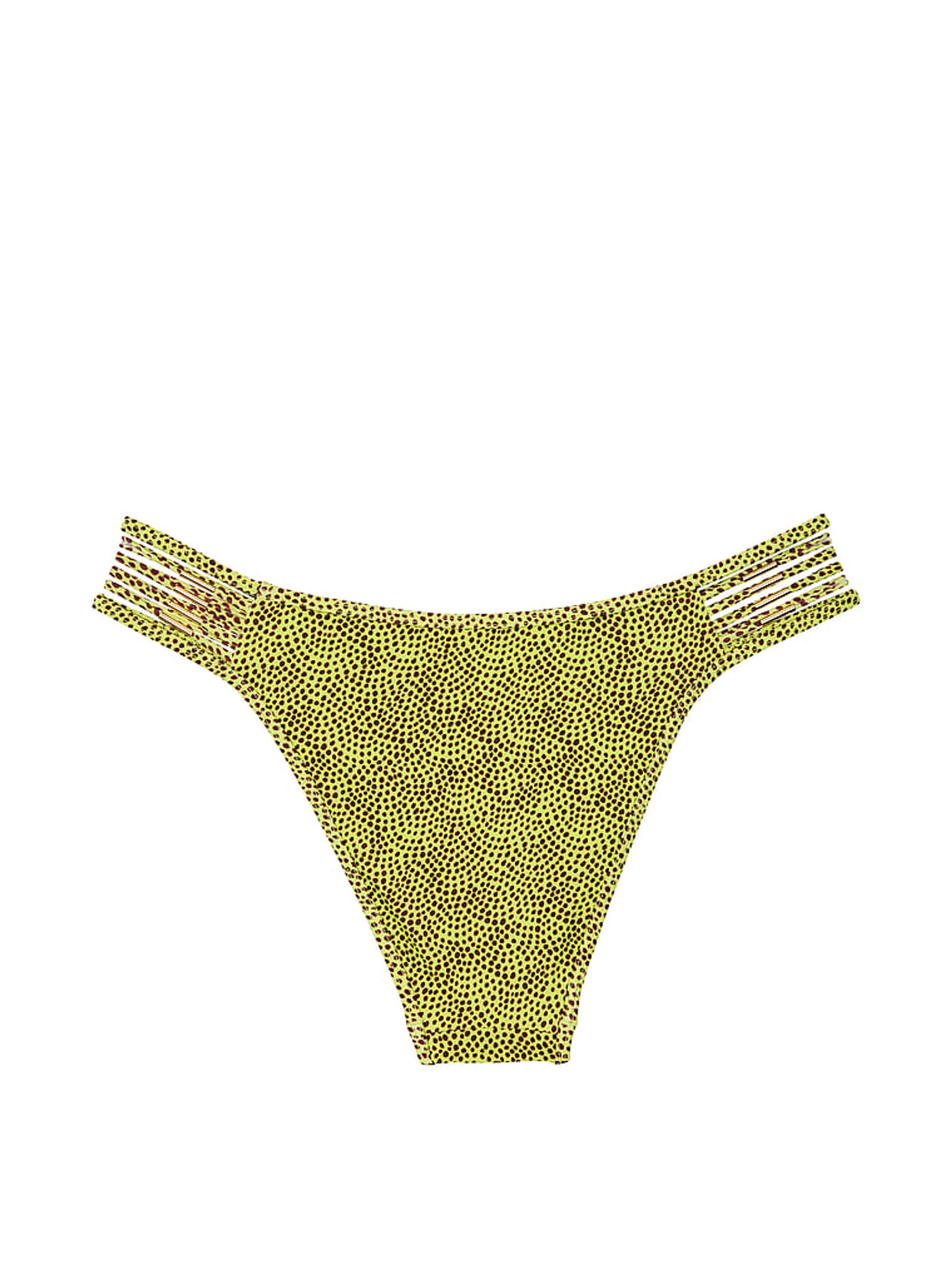 Limelight Green Dots Brazilian Archive Bikini Bottoms - Image 4 of 4