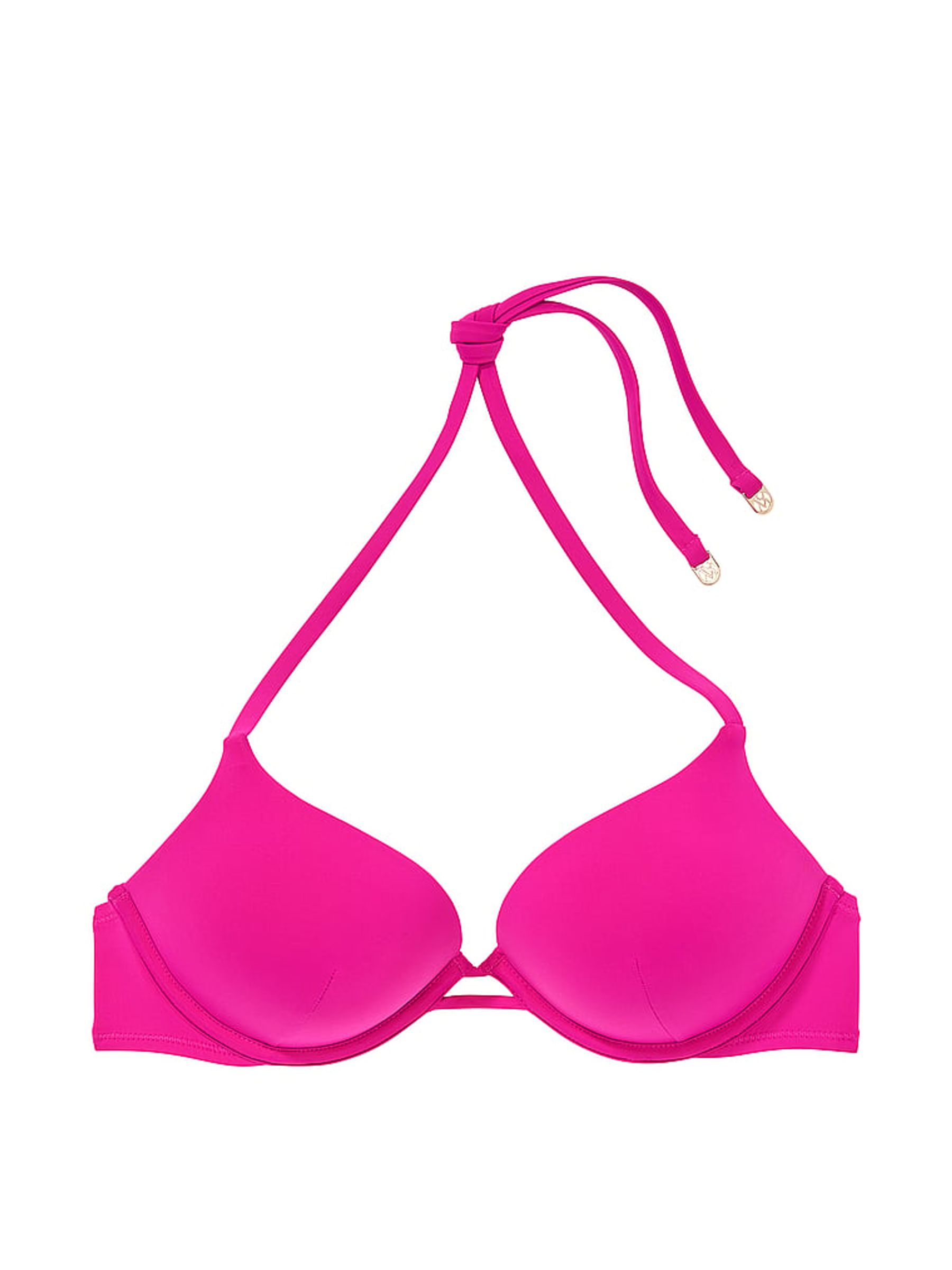 Berry Blush Pink Add 2 Cups Push Up Bikini Top - Image 4 of 4
