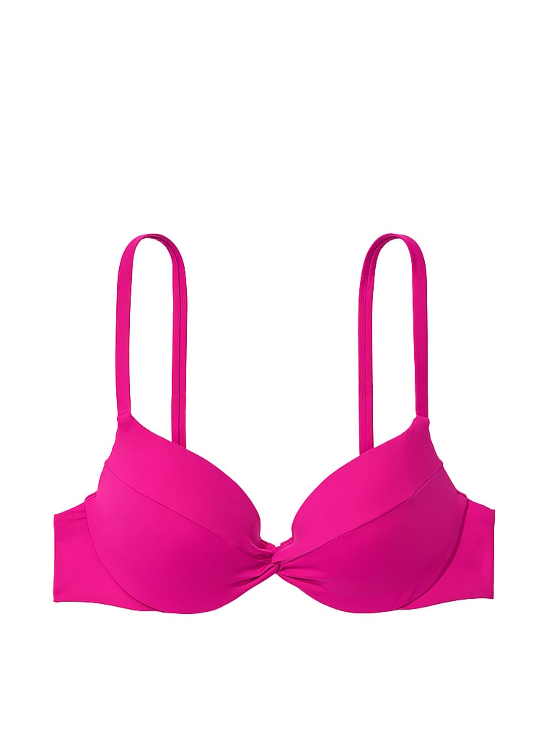 Berry Blush Pink Push Up Bikini Top - Image 4 of 4