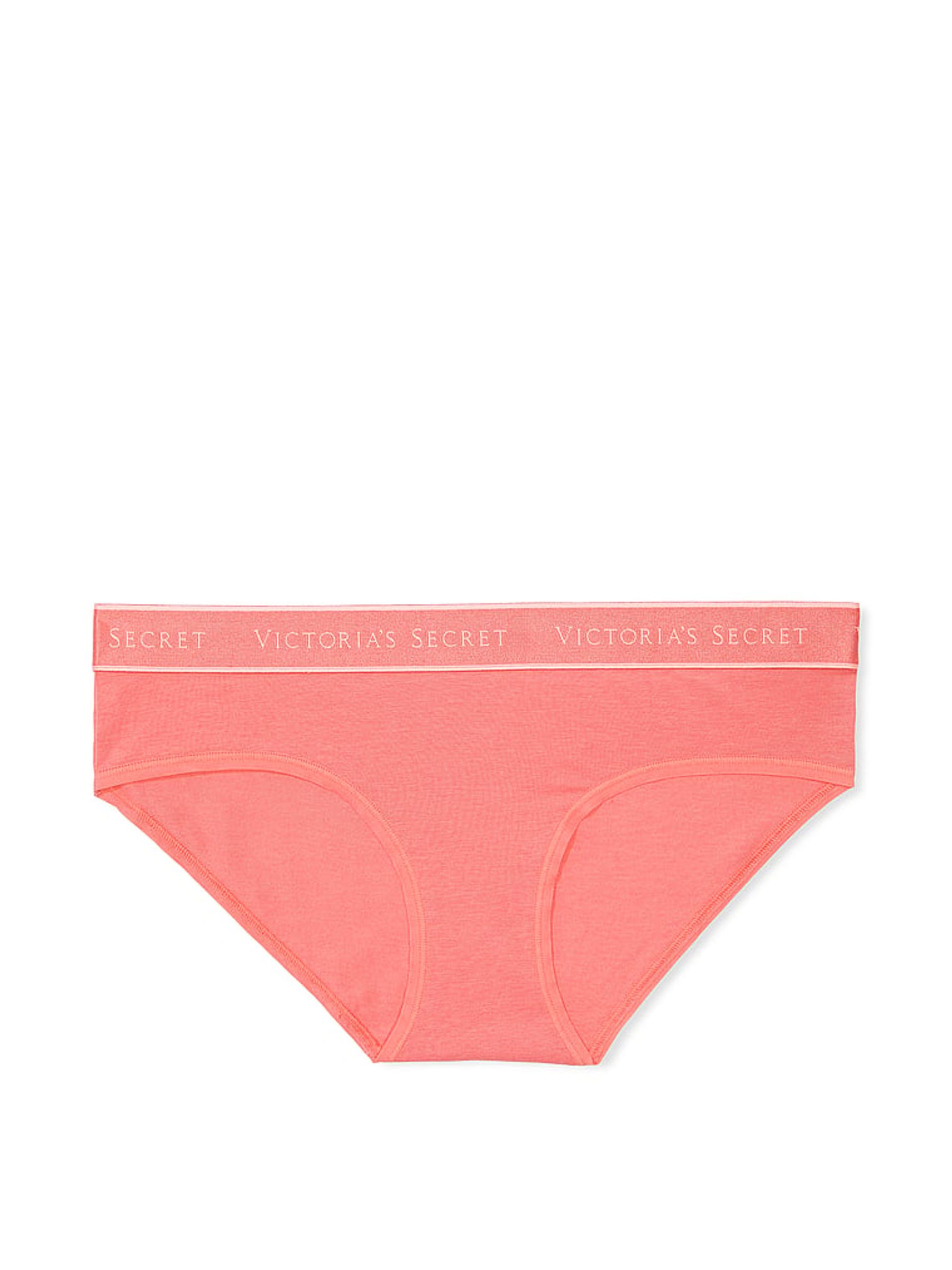 Coral Orange Hipster Knickers - Image 3 of 3