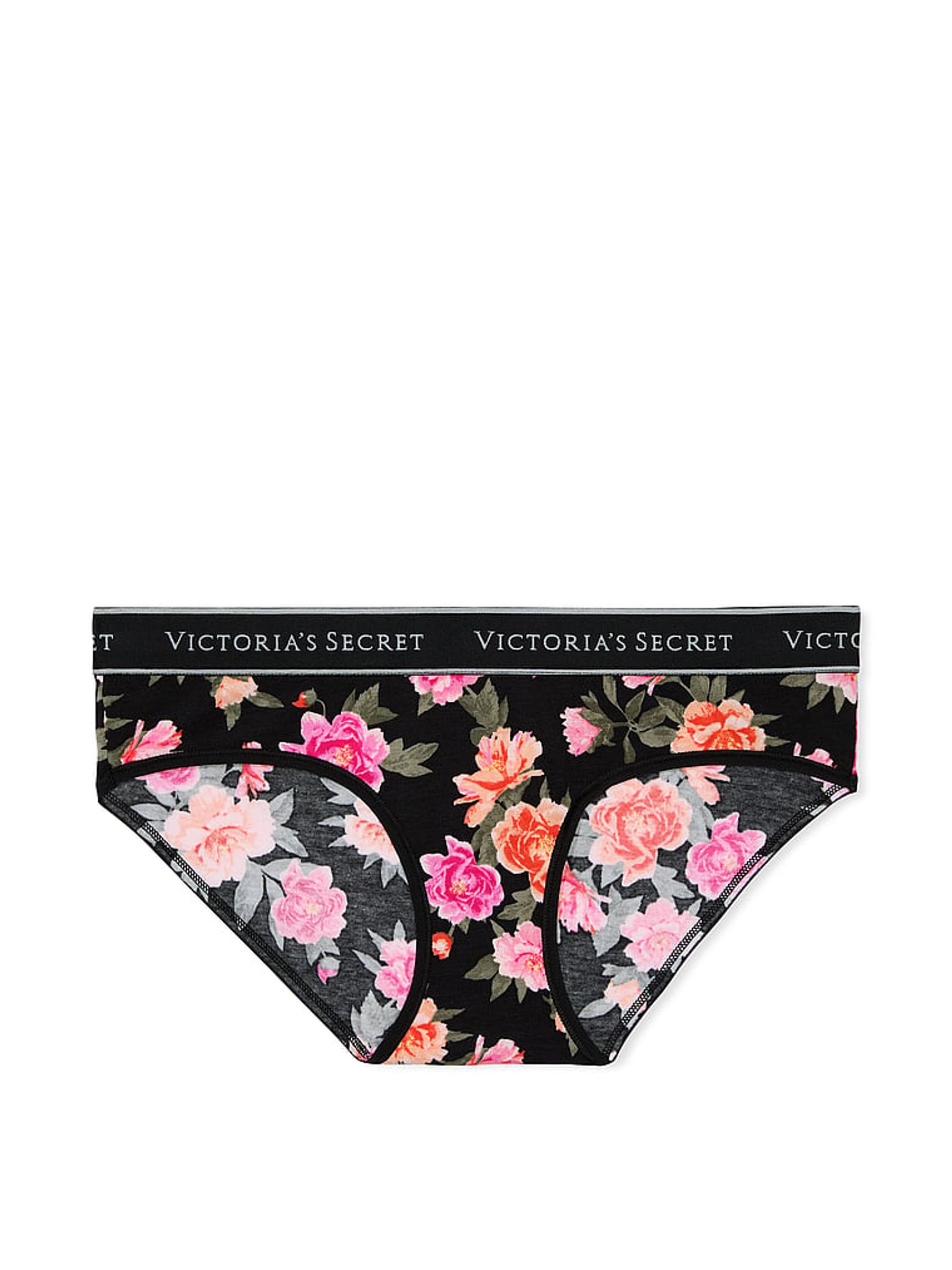 Black Floral Hipster Knickers - Image 3 of 3