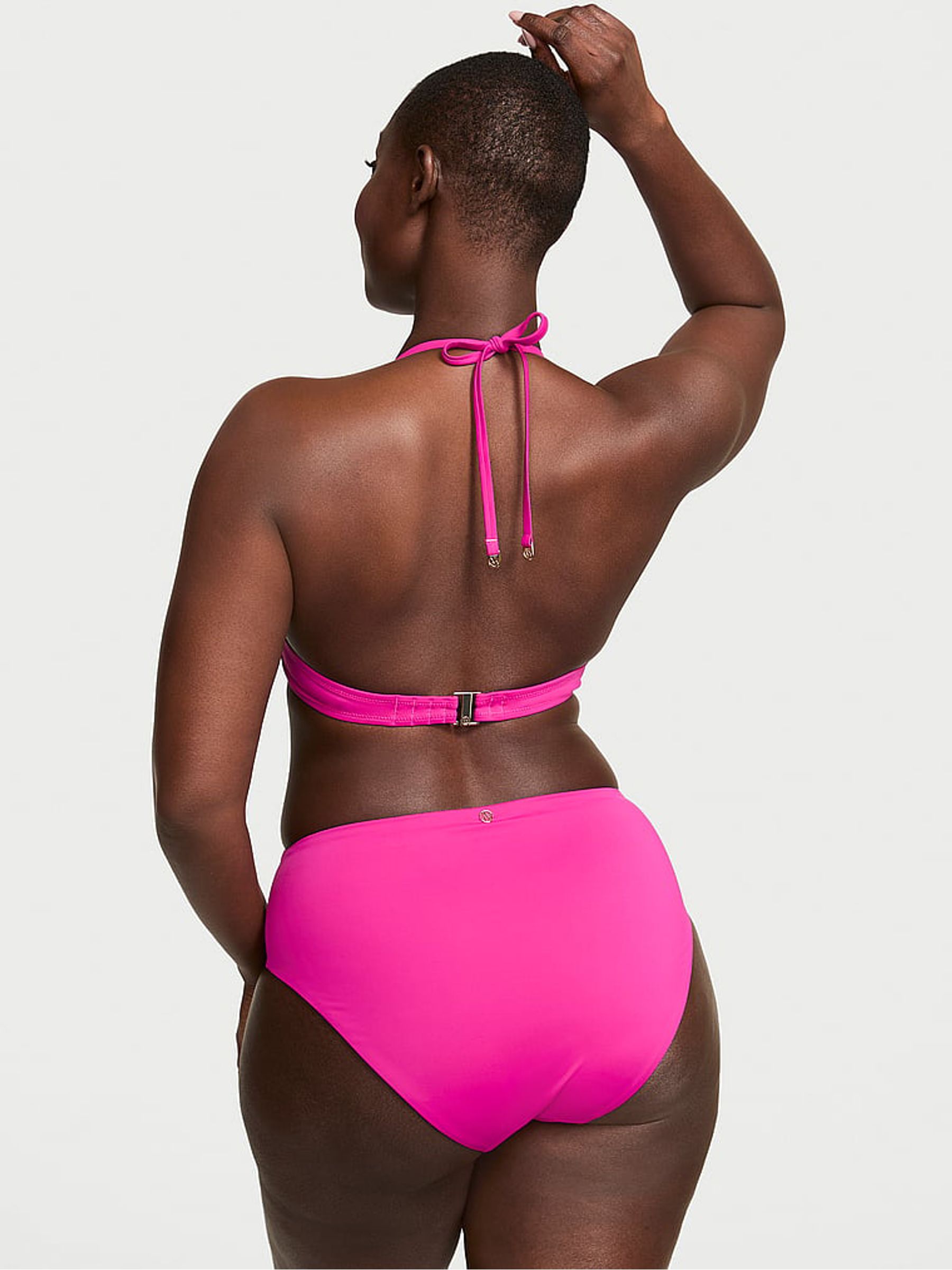 Berry Blush Pink Brief Bikini Bottoms - Image 2 of 3