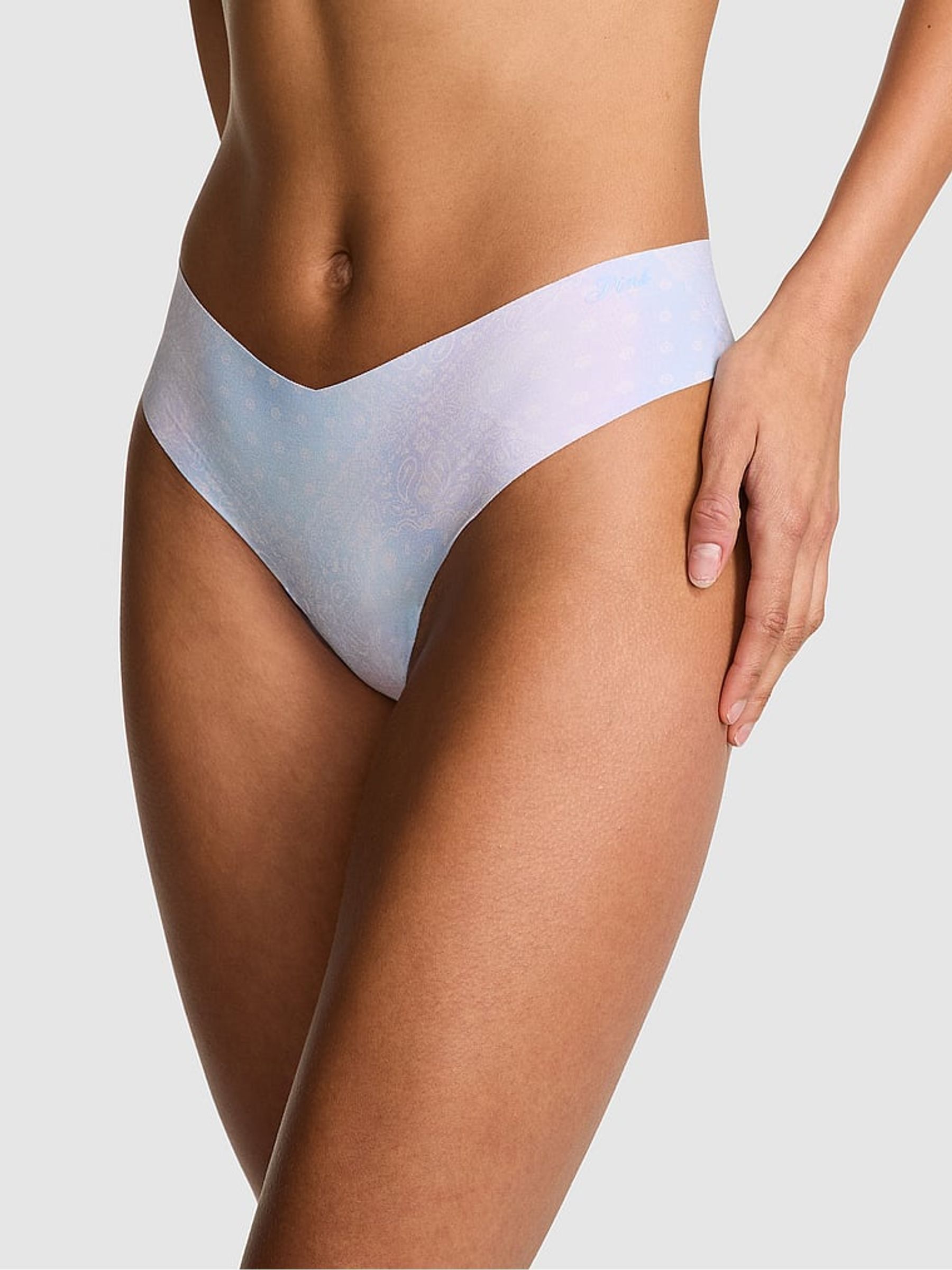 Blue Bandana Thong Knickers - Image 1 of 2
