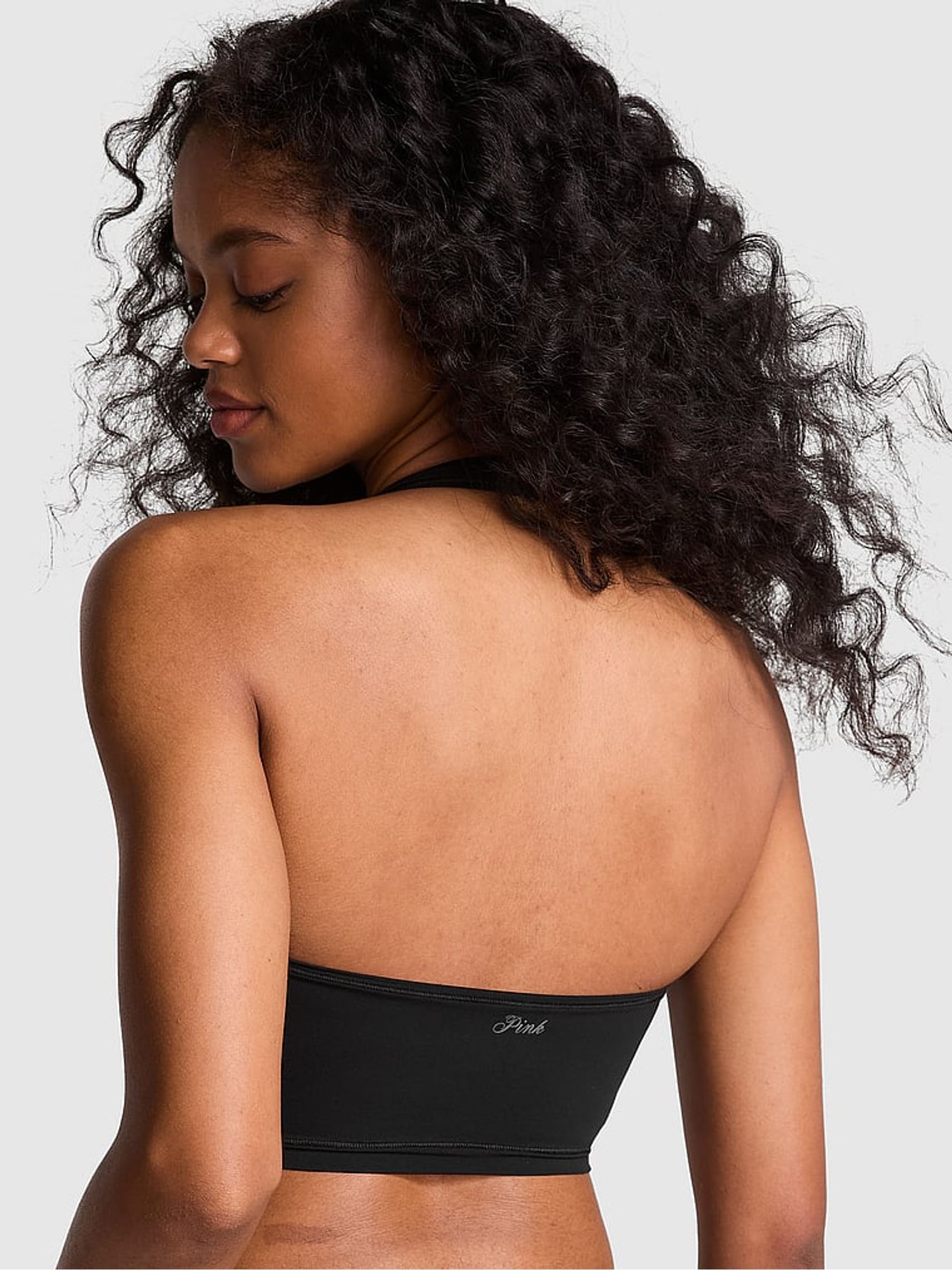 Black Halterneck Bralette - Image 2 of 3