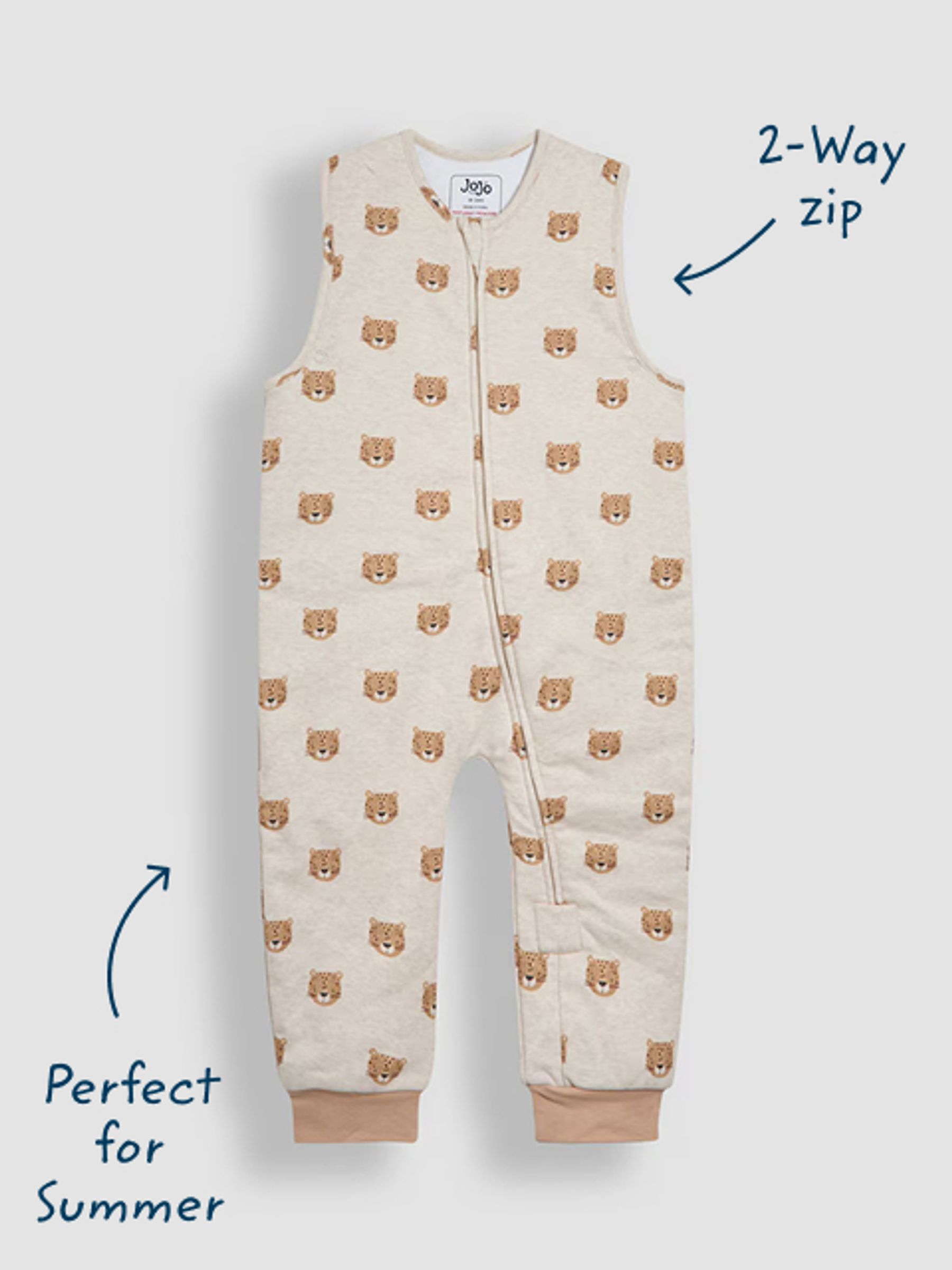 Neutral Leopard 1.5 Tog Sleep Snuggler - Image 7 of 8