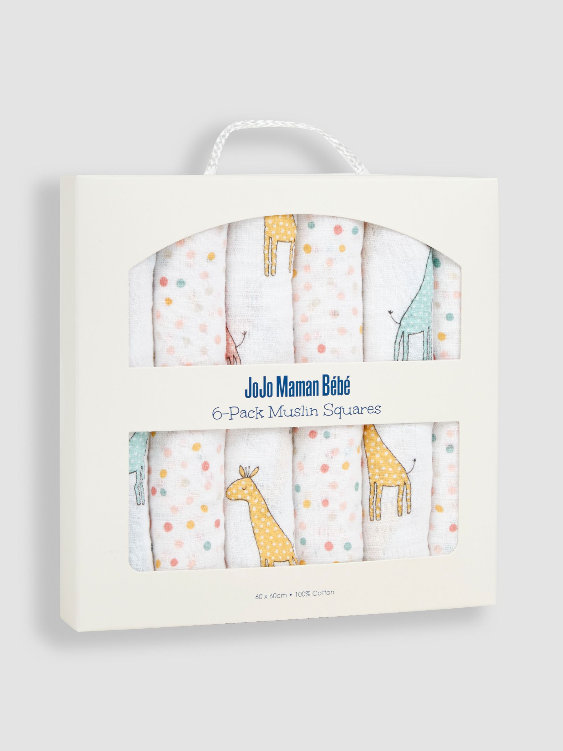 6-Pack Pink Giraffe Muslin - Image 2 of 3
