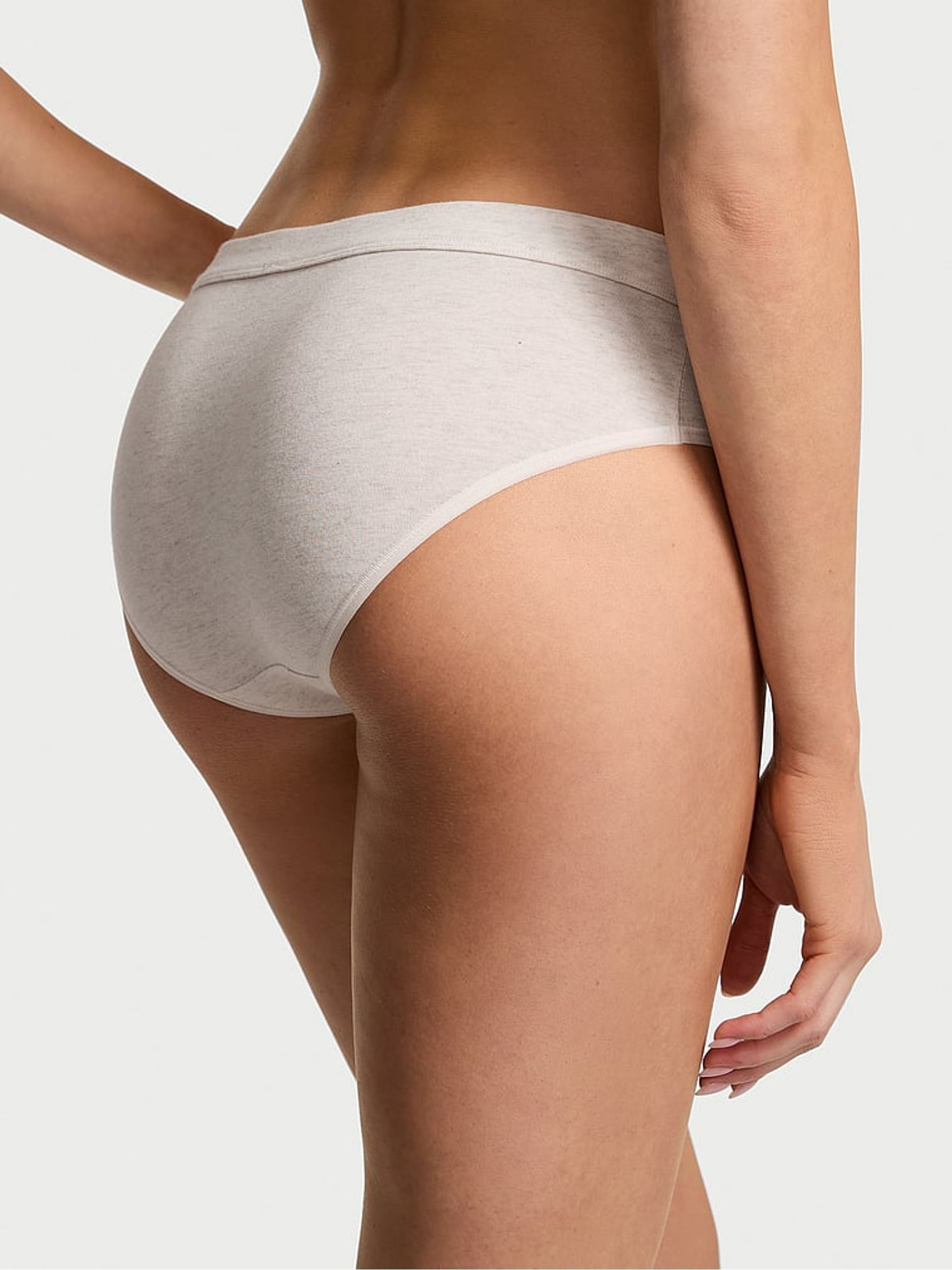 Nude Heather Hipster Cotton Logo Knickers - Image 2 of 3