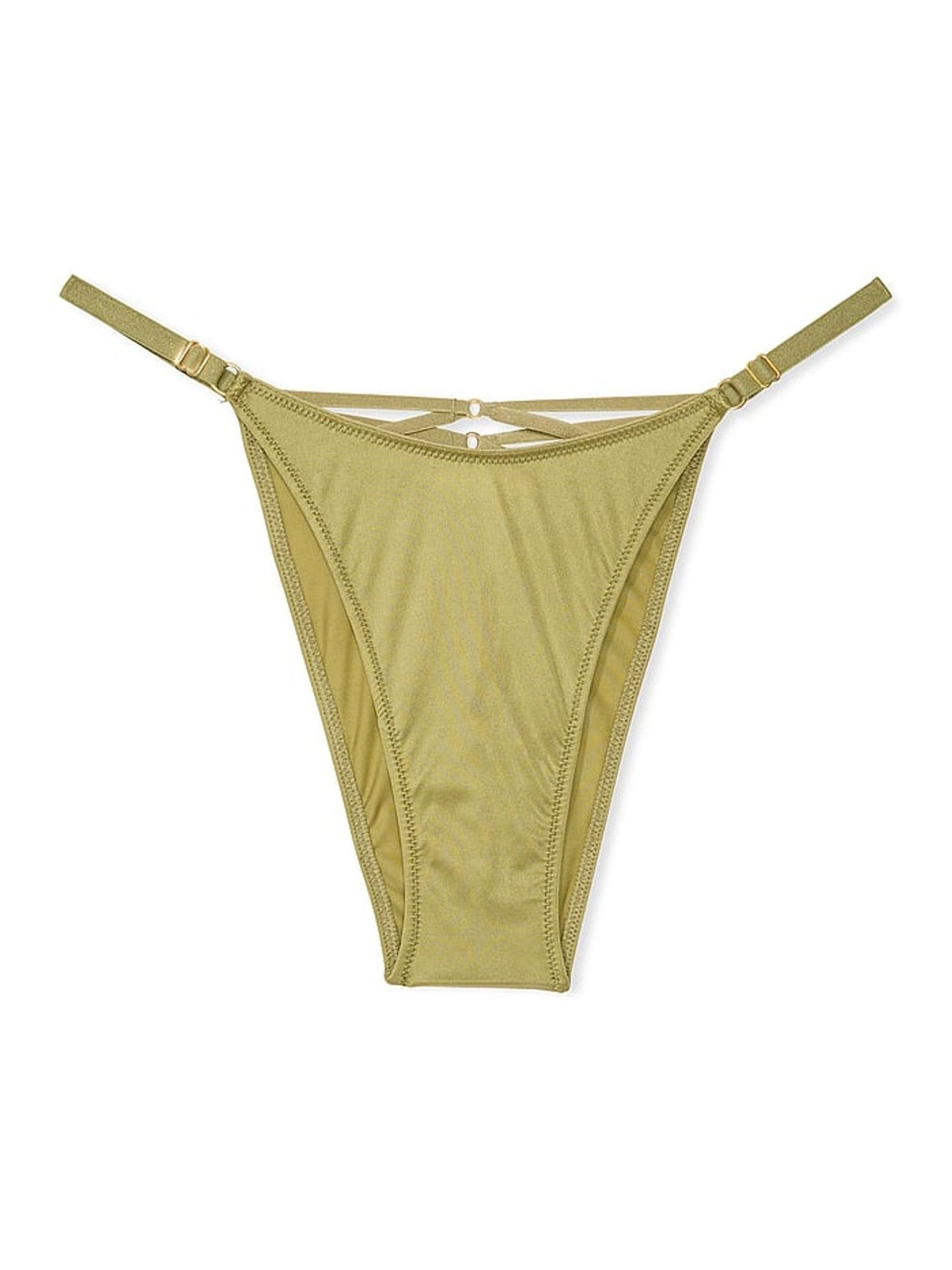 Moss Green Brazilian Knickers - Image 3 of 3