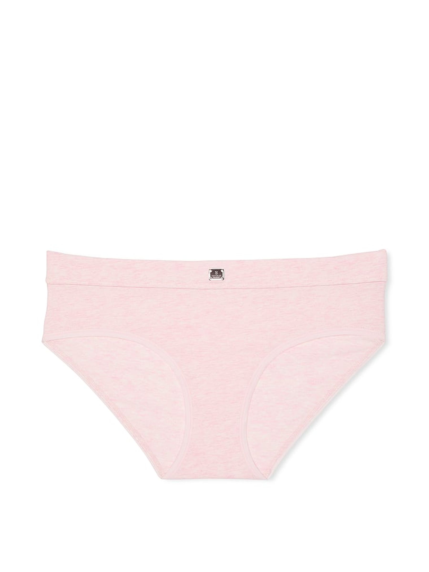 Pink Petal Heather Hipster Cotton Logo Knickers - Image 3 of 3