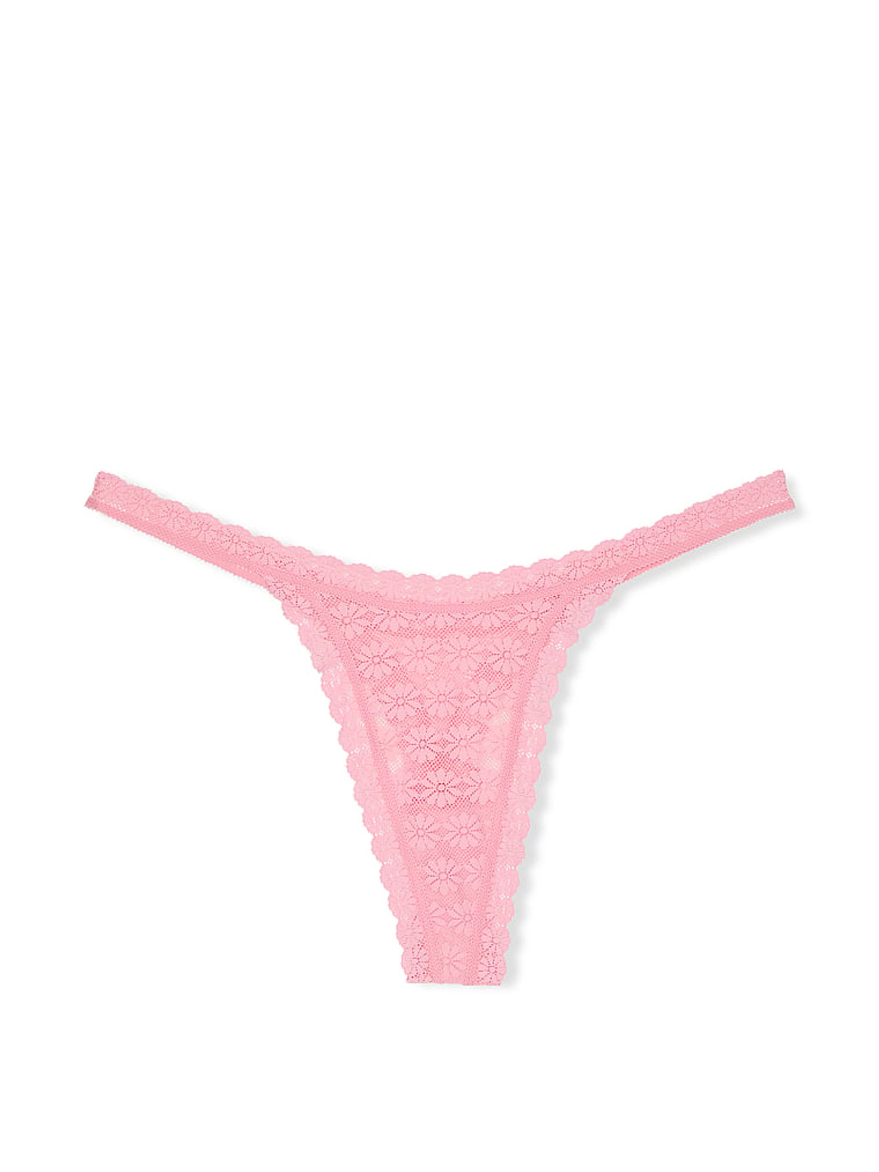 Pink Hope Thong Knickers - Image 3 of 3